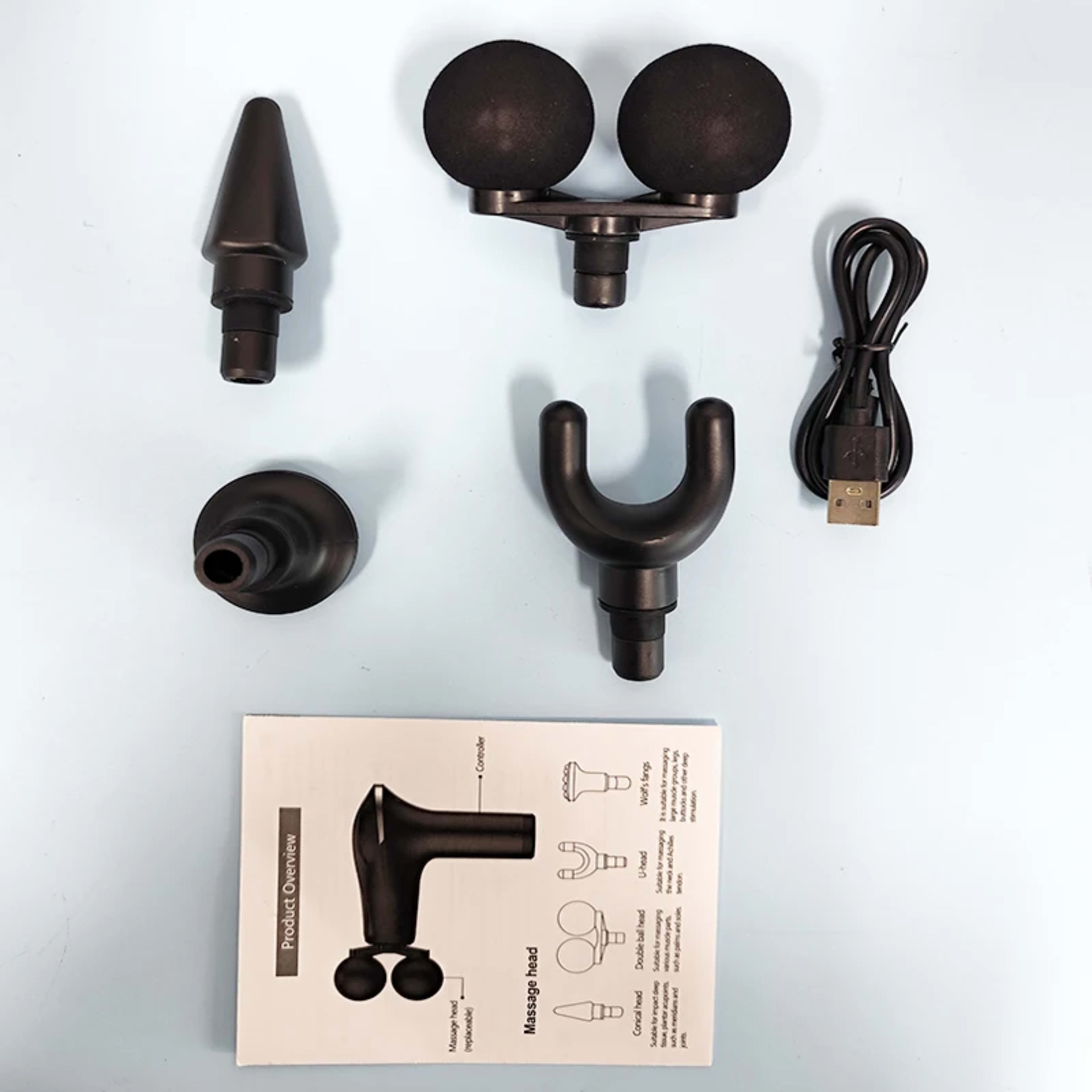 Mini massage gun, portable cordless gun, massage machine, deep tissue relaxation, body massage device, relieve fatigue 4