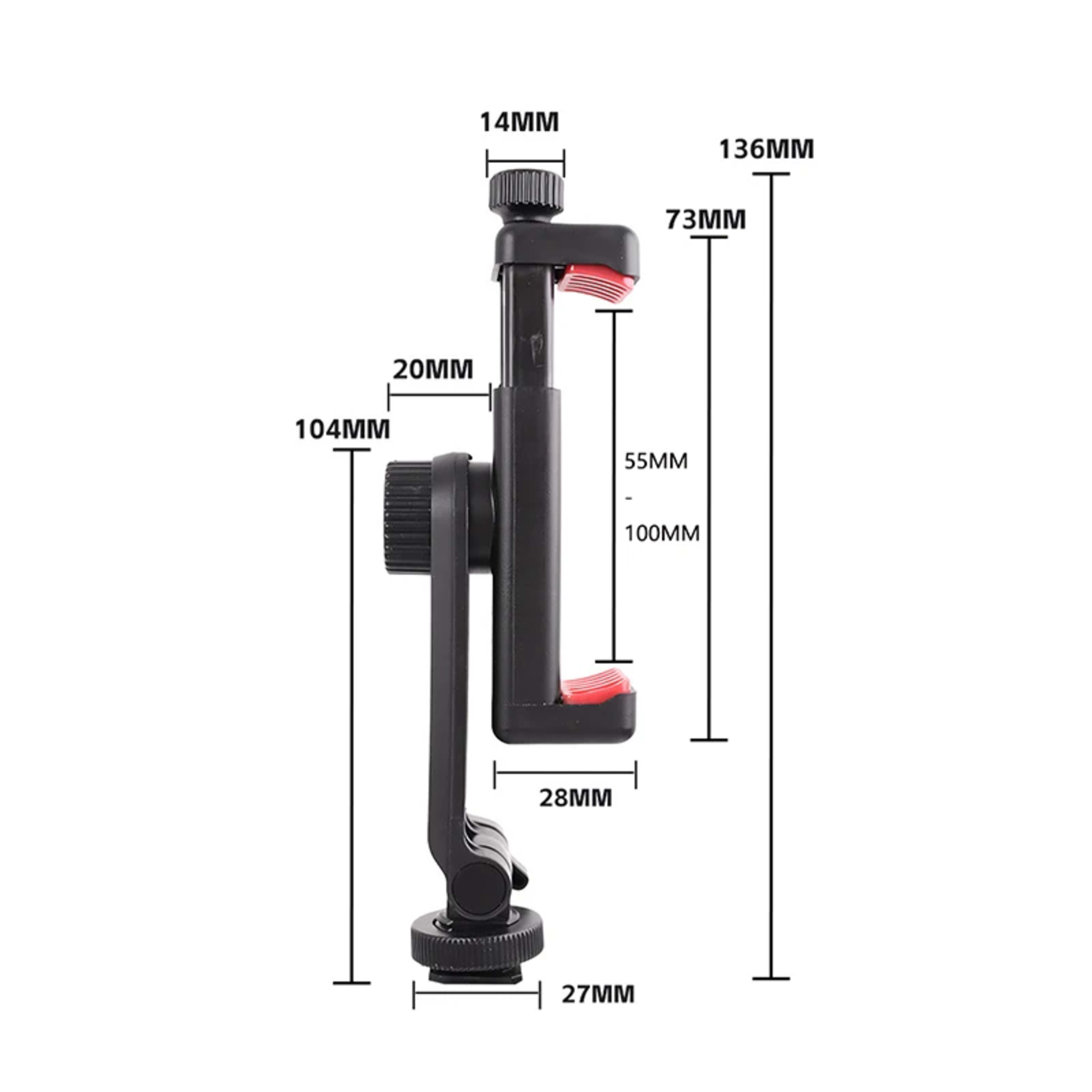 Camera Hot Shoe Phone Tripod Mount Holder Mobile Smartphone Support Cold Shoe Adapter for Iphone Samsung Photography Acc 6