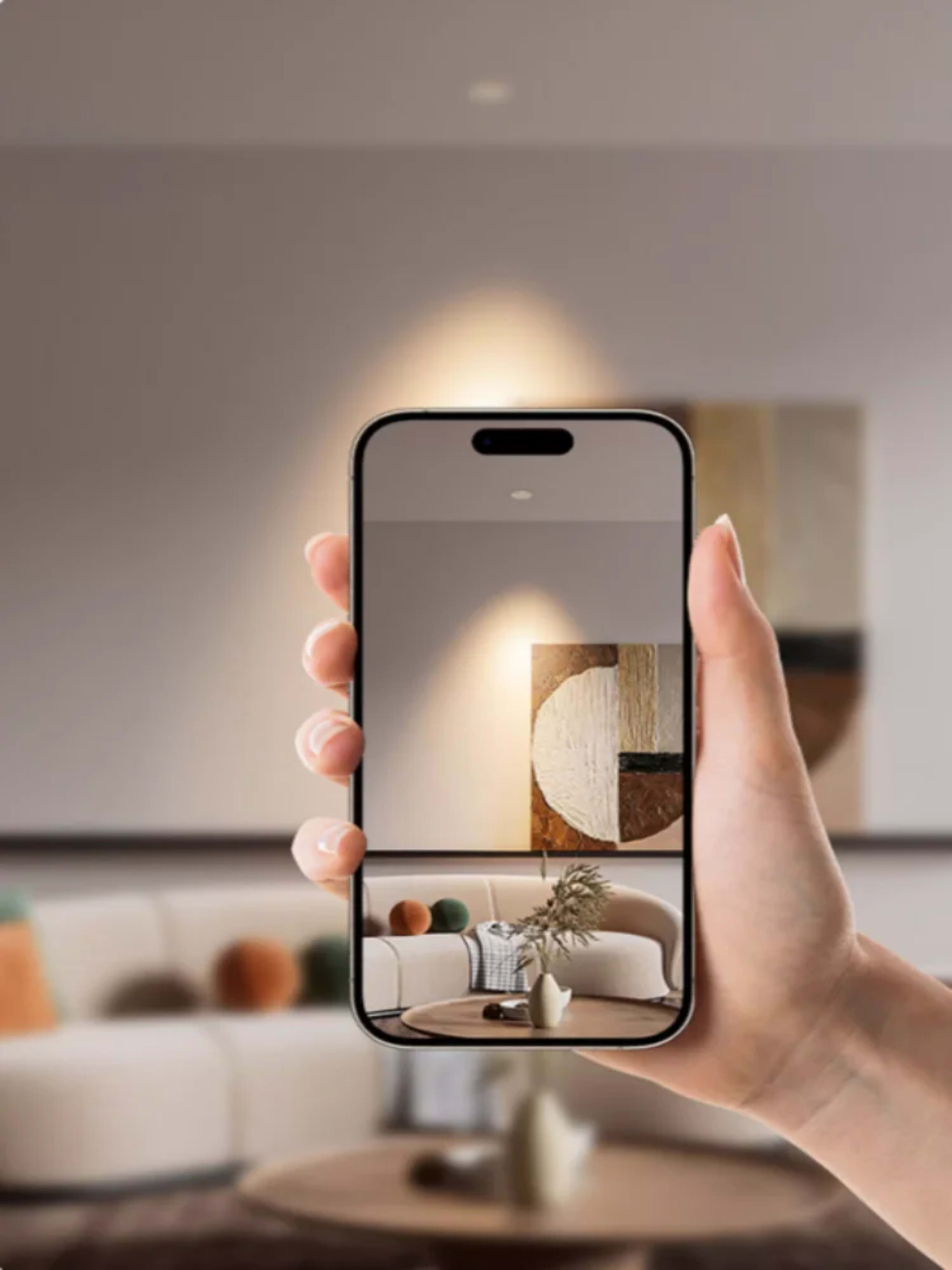 LED embedded household small-hole light-emitting cross-light beam spot lamp anti-glare non-centralized lamp 6