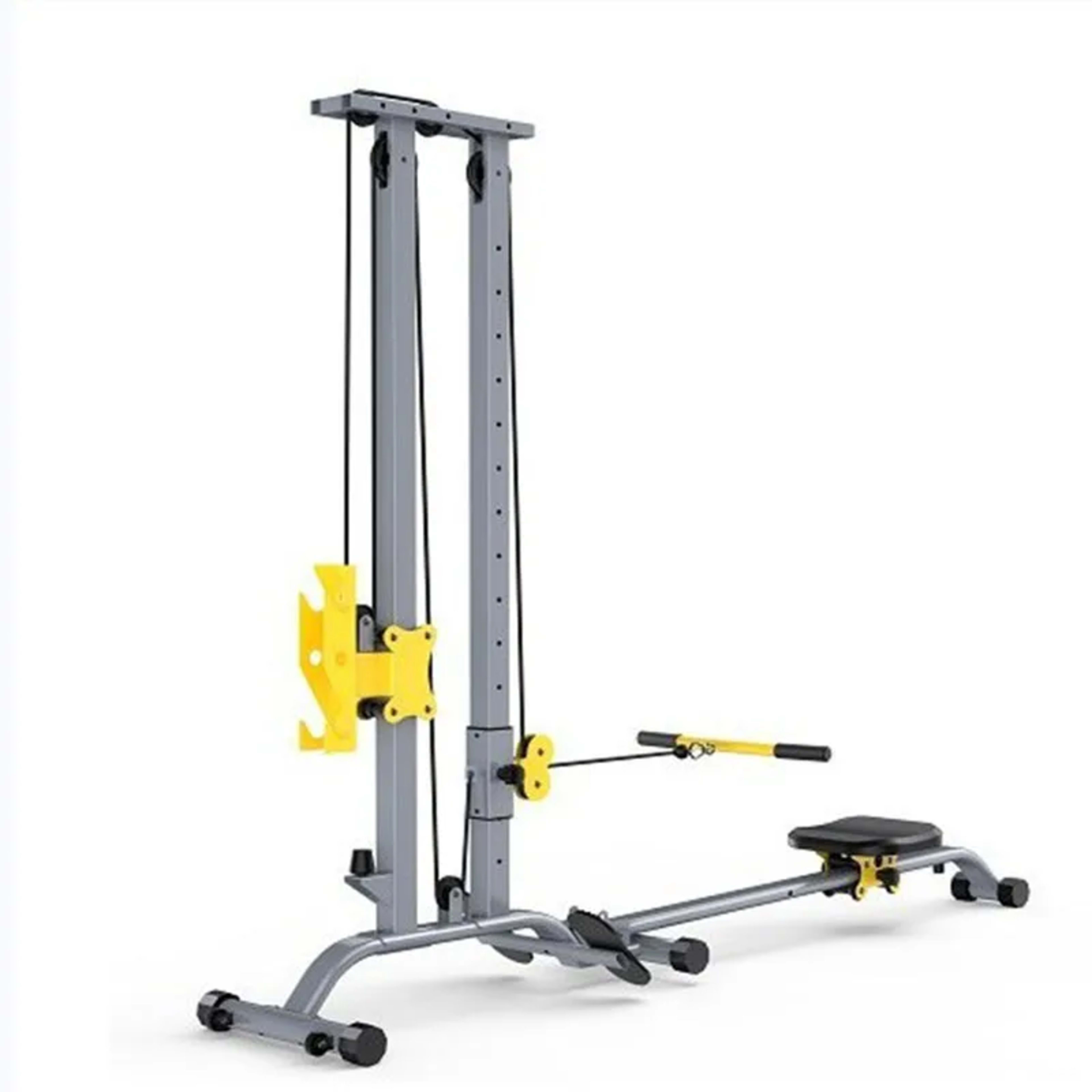 Multifunctional Rowing Machine, Fitness Equipment, High Pull Frame, dumbbell, Integrated Training Device 5