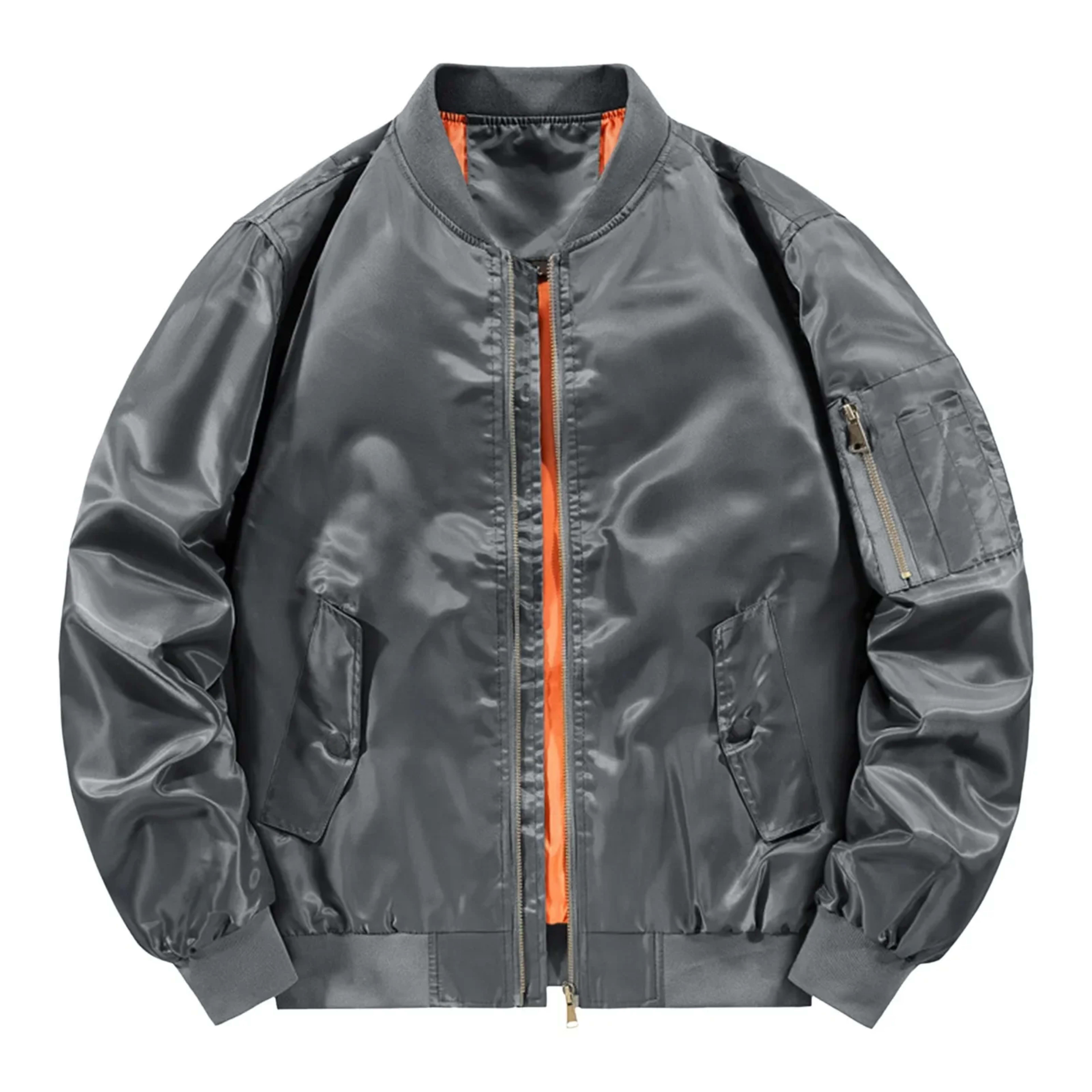 Mens Bomber Jacket  New Spring Autumn Male Baseball Jackets Pilot Men Outwear Army Green Coat Zipper Men'S Tactical Unif 2