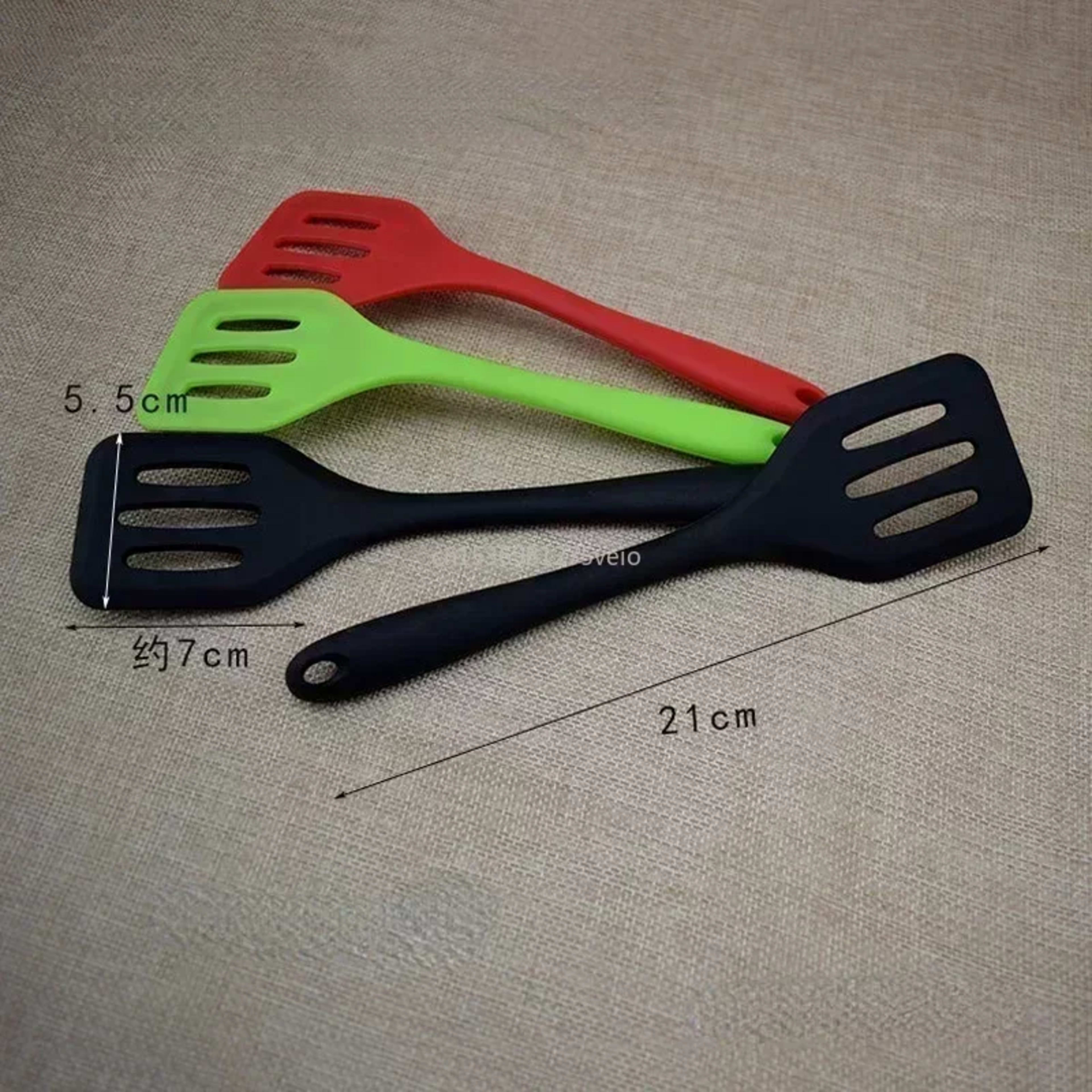 Kitchen Silicone Turners Gadgets Spatula Egg Fish Frying Pan Scoop Fried Shovel Slotted Turners Kitchen Tools Cooking Ut 2