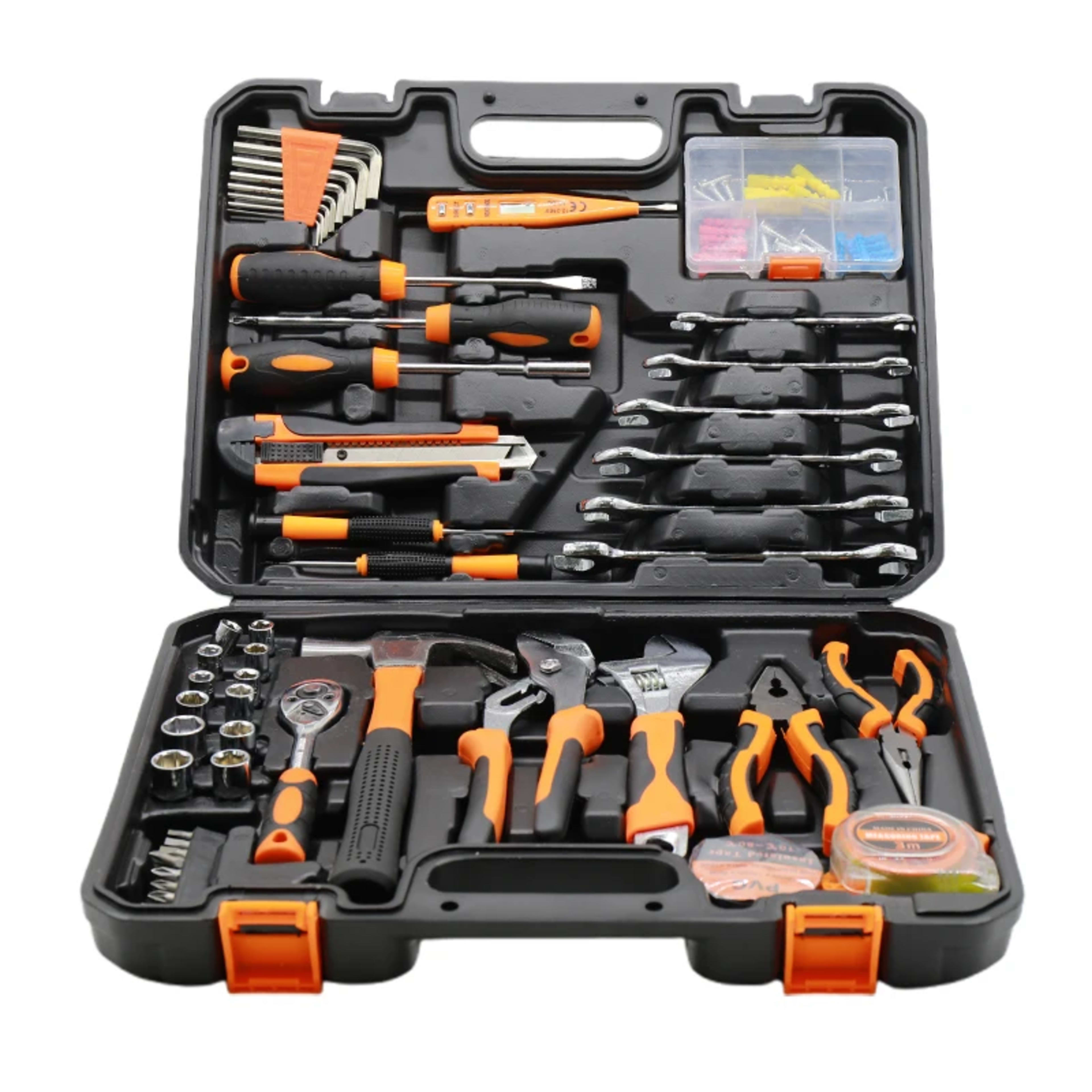 53 Piece Home Hand Tool Set Household Woodworking Combination Toolbox Repair Kits Gift Toolkit Manual Garden Tools 3