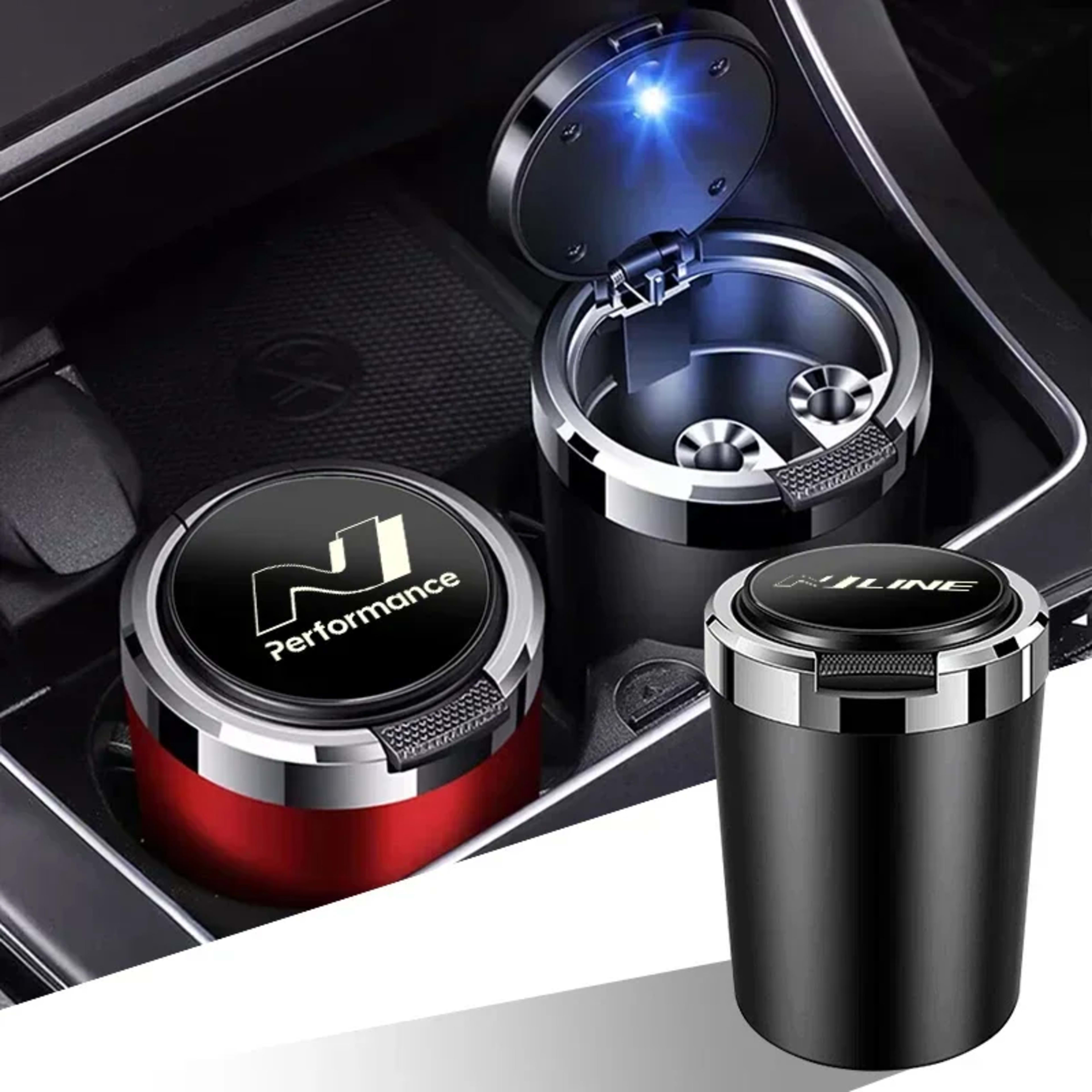 car ashtray accessories for vehicles Car novelty for Hyundai n performance n nline tucson kona sonata veloster i30 i20 e