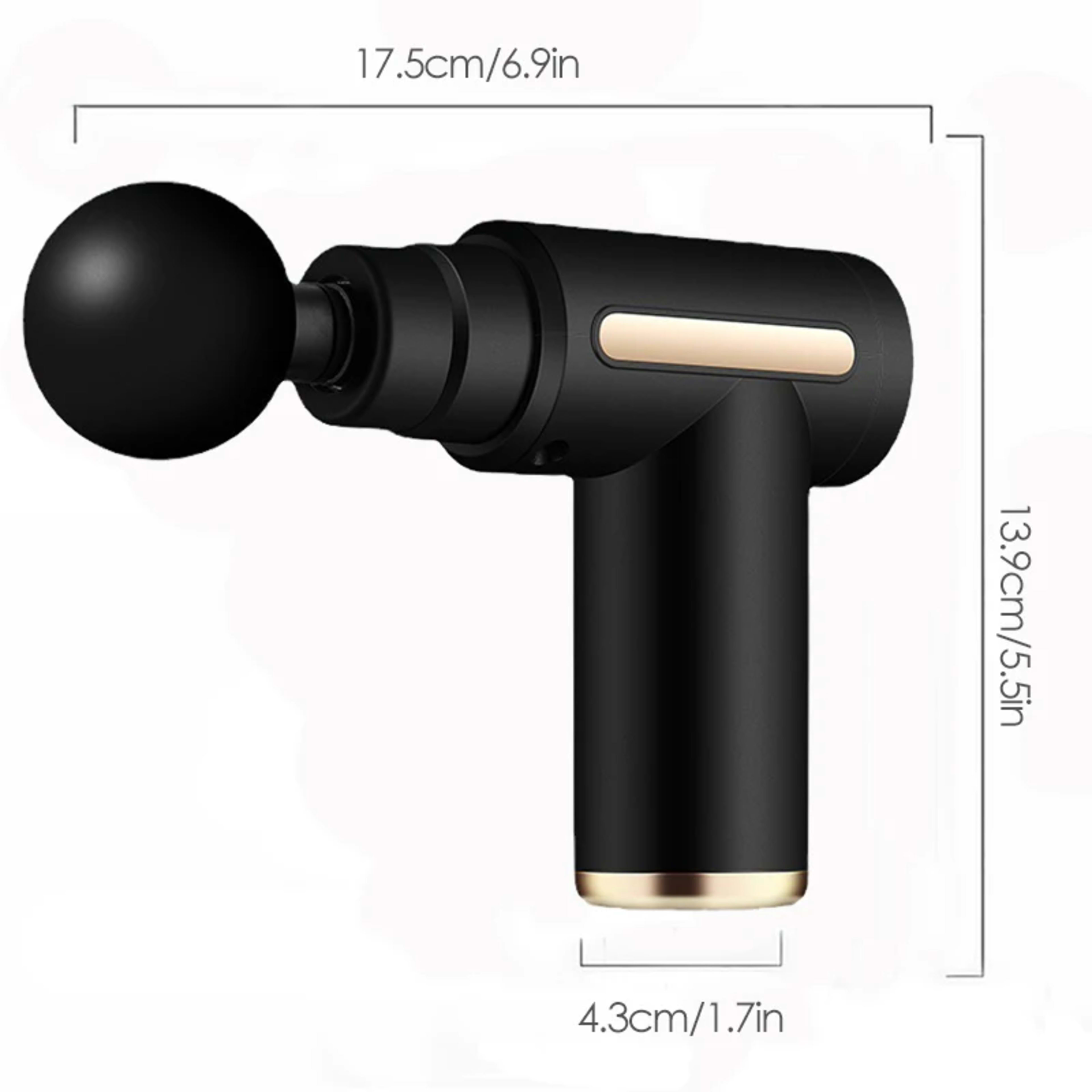 30 Level Massage Gun Fascia Deep Muscle Relax Body Neck Massager Electric Fitness Equipment Noise Reduction Male Female 6