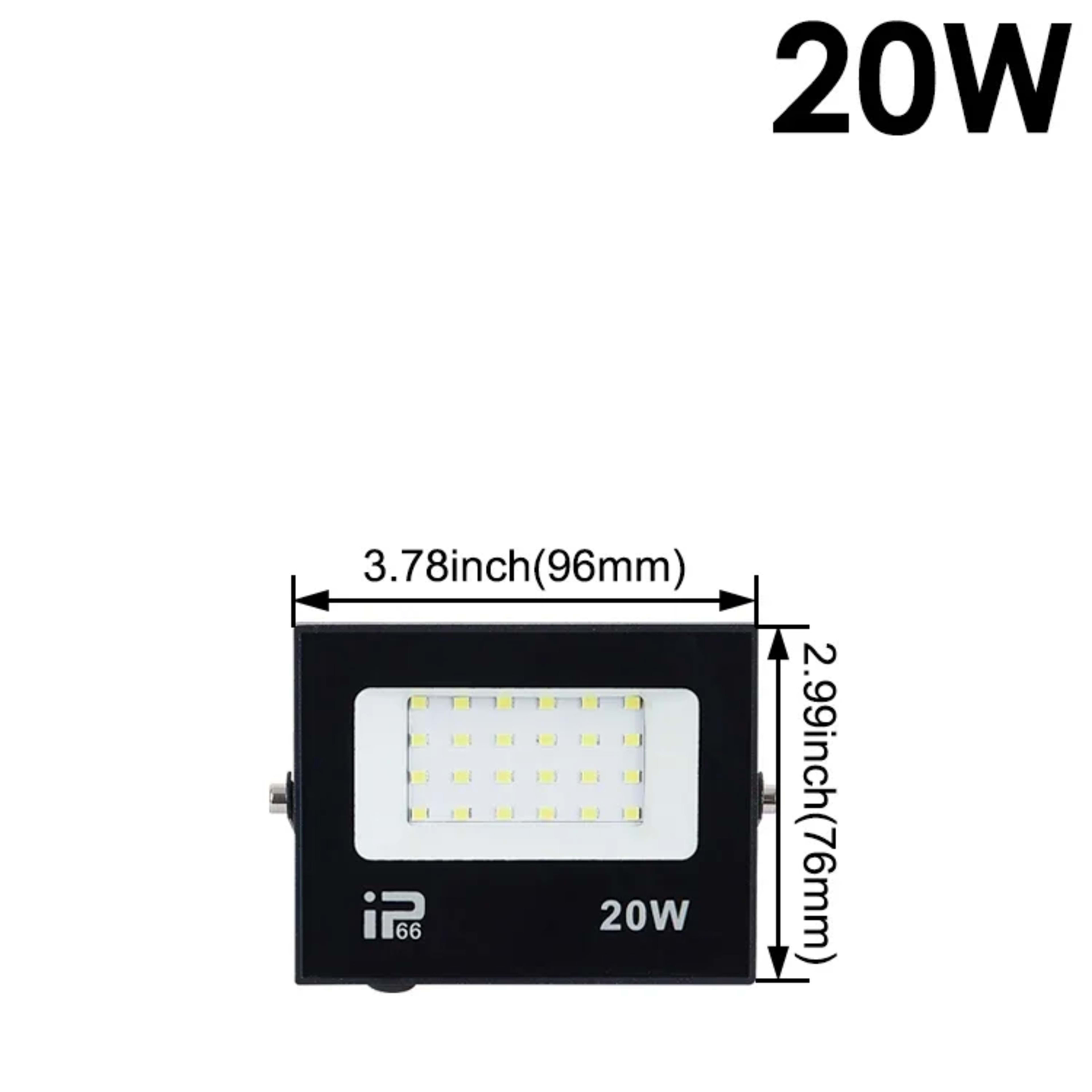 LED Flood Light Spotlight 100W 150W 200W Outdoor Lighting 6500K Waterproof Garage Gym Street Gate Wall Lamps Floodlights 11