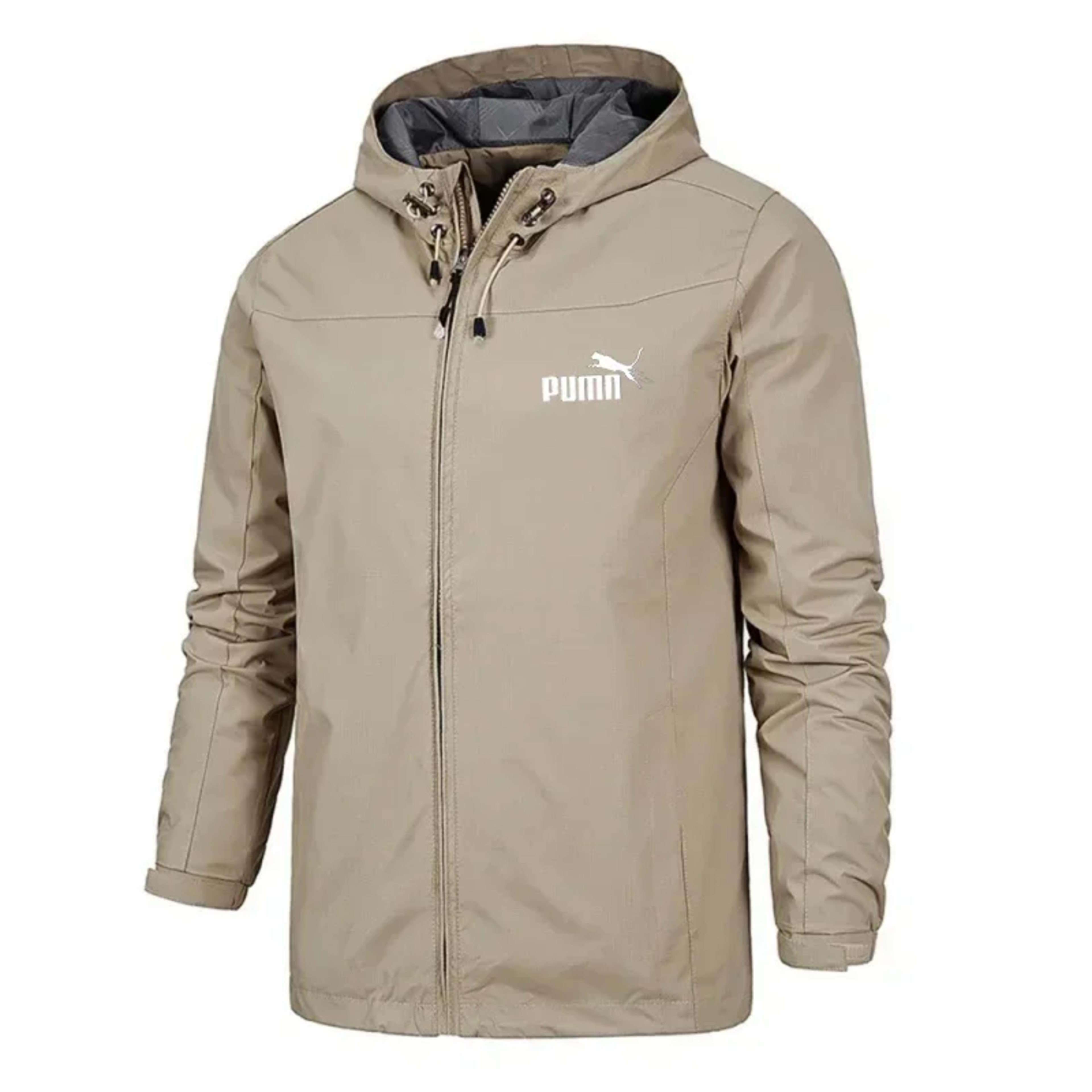 Men's hooded waterproof jacket, camping, outdoor, mountain climbing, windproof, lightweight, long-sleeved outdoor jacket 5
