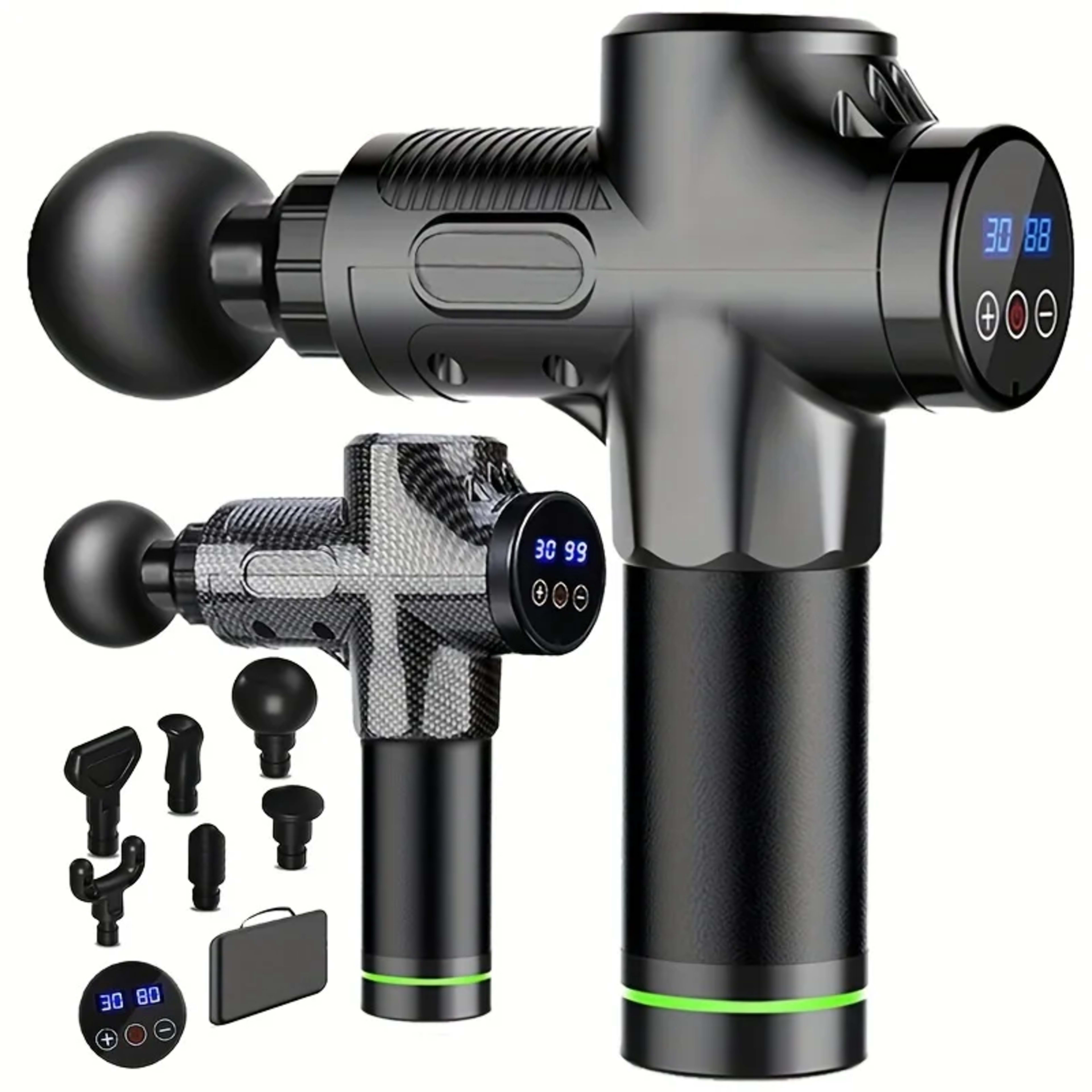 30 Level Massage Gun Fascia Deep Muscle Relax Body Neck Massager Electric Fitness Equipment Noise Reduction Male Female 1