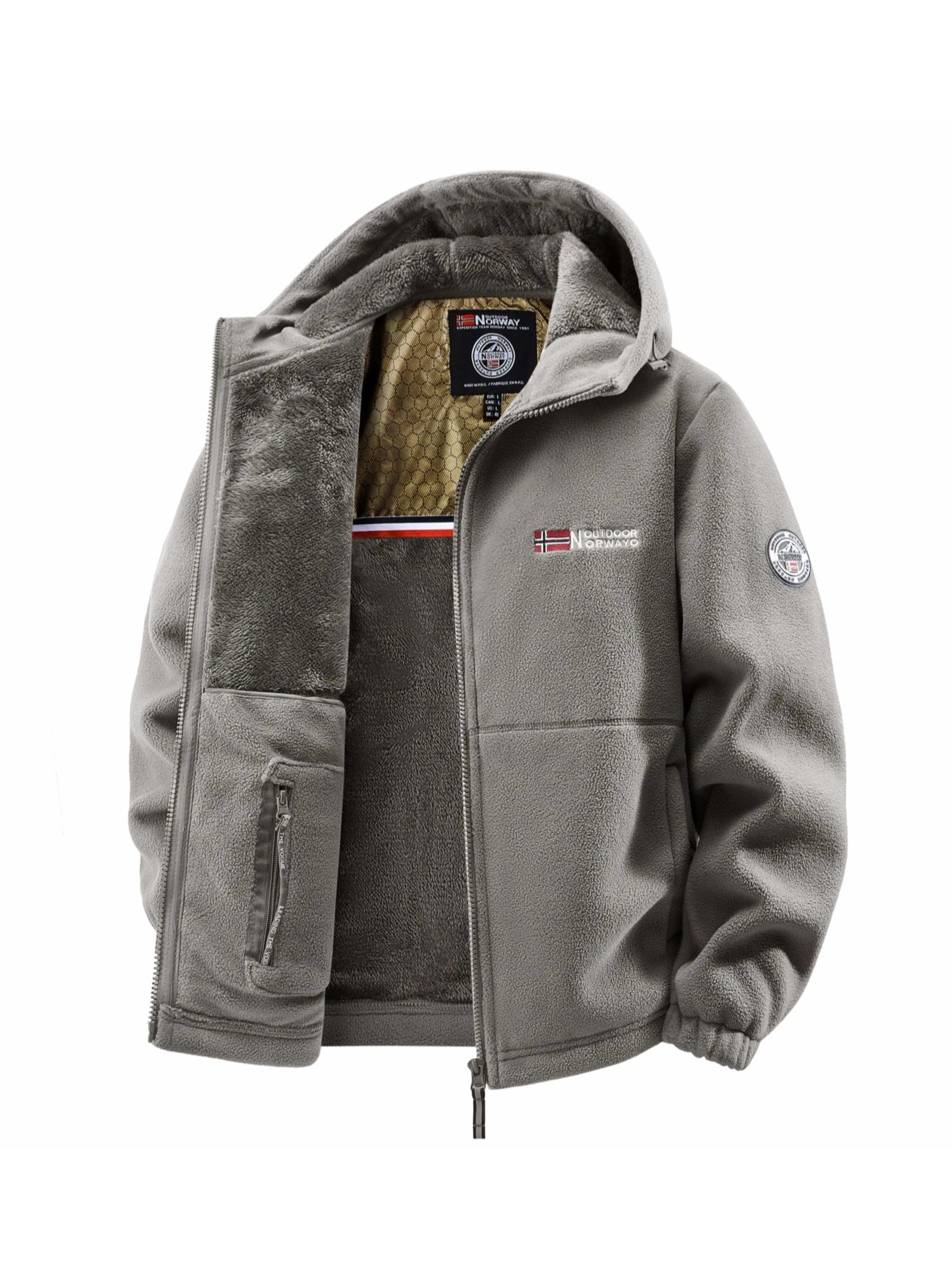 Men's Autumn and Winter Outdoor Hooded Jacket, Suitable for Daily Wear at Home, for Travel, Parties, Commuting, Outdoor  9