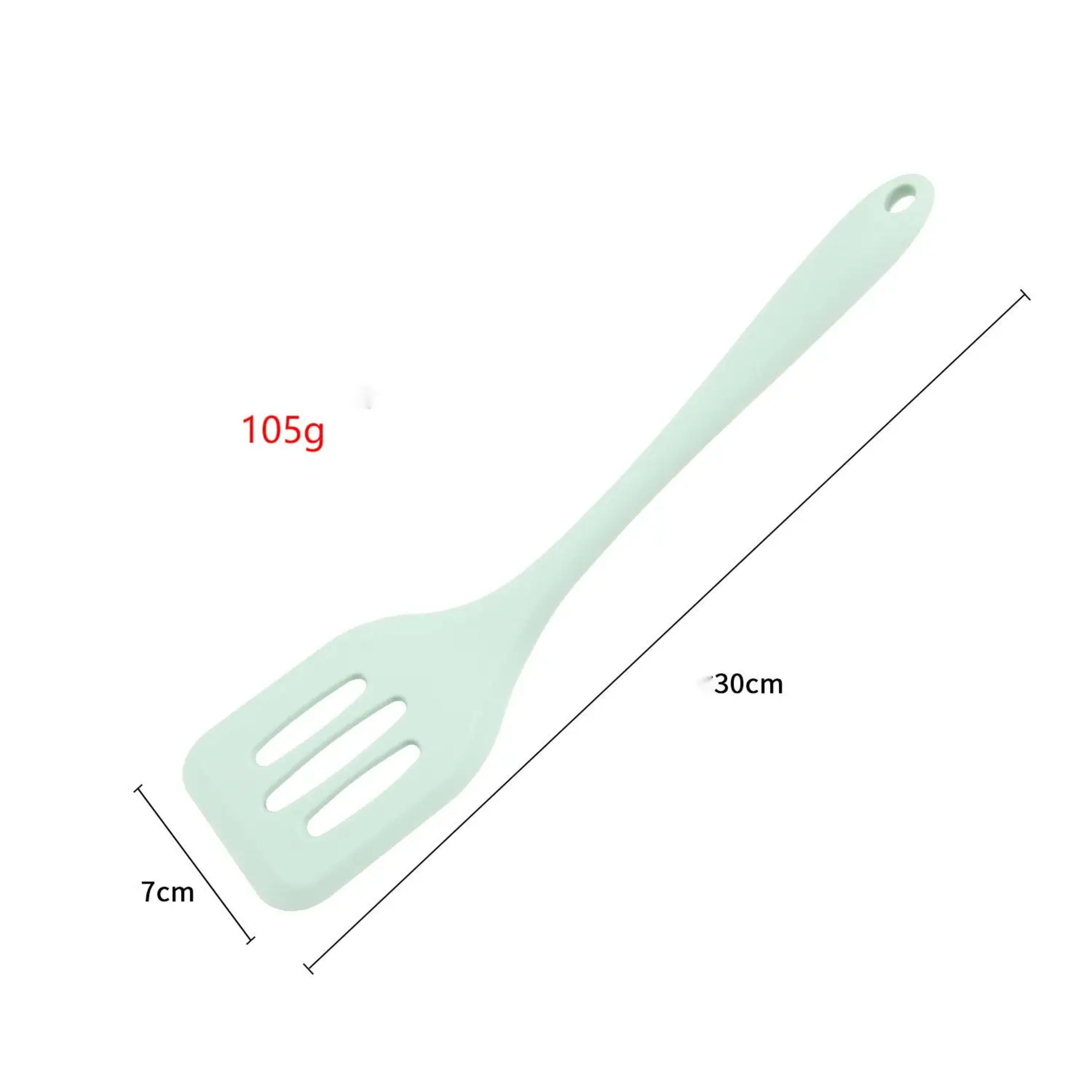 Kitchen Silicone Turners Gadgets Spatula Egg Fish Frying Pan Scoop Fried Shovel Slotted Turners Kitchen Tools Cooking Ut 6