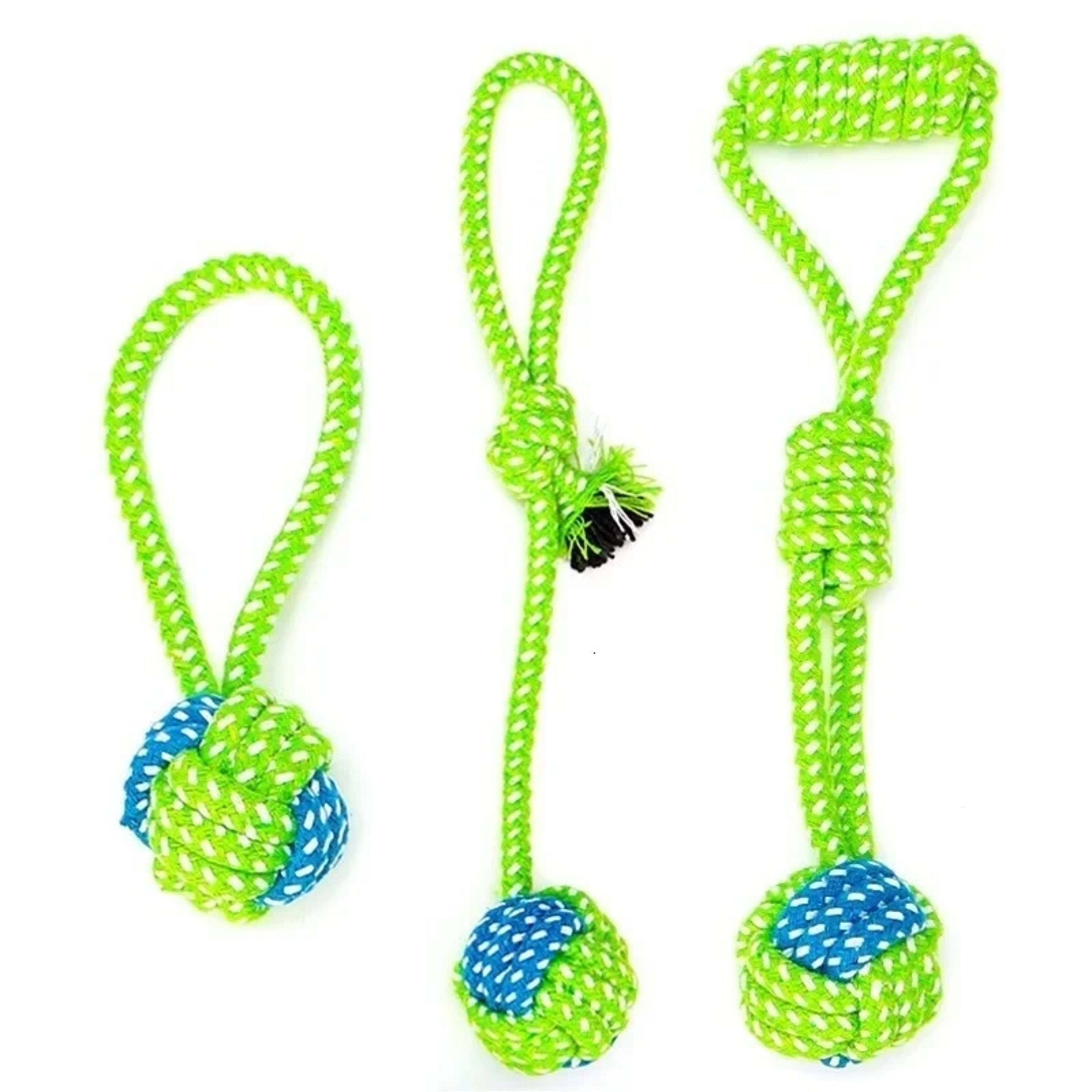 Pet Dog Toys for Large Small Dogs Toy Interactive Cotton Rope Mini Dog Toys Ball for Dogs Accessories Toothbrush Chew Pu 1
