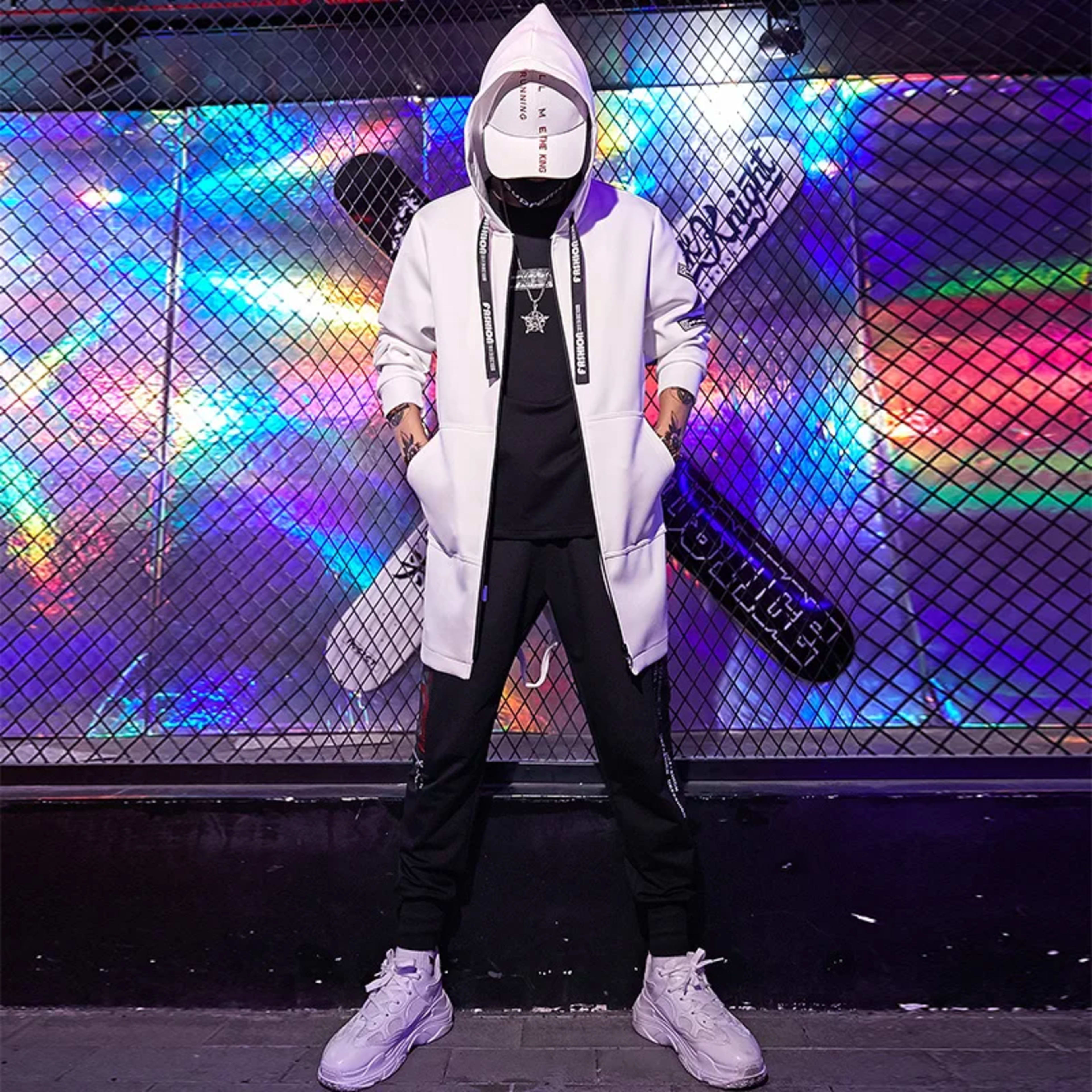 Men's Jacket Fashion Spring Autum Casual Streetwear Hoodie Jacket Men's Overalls Bomber Jacket Mens Windbreaker Coat Man 3