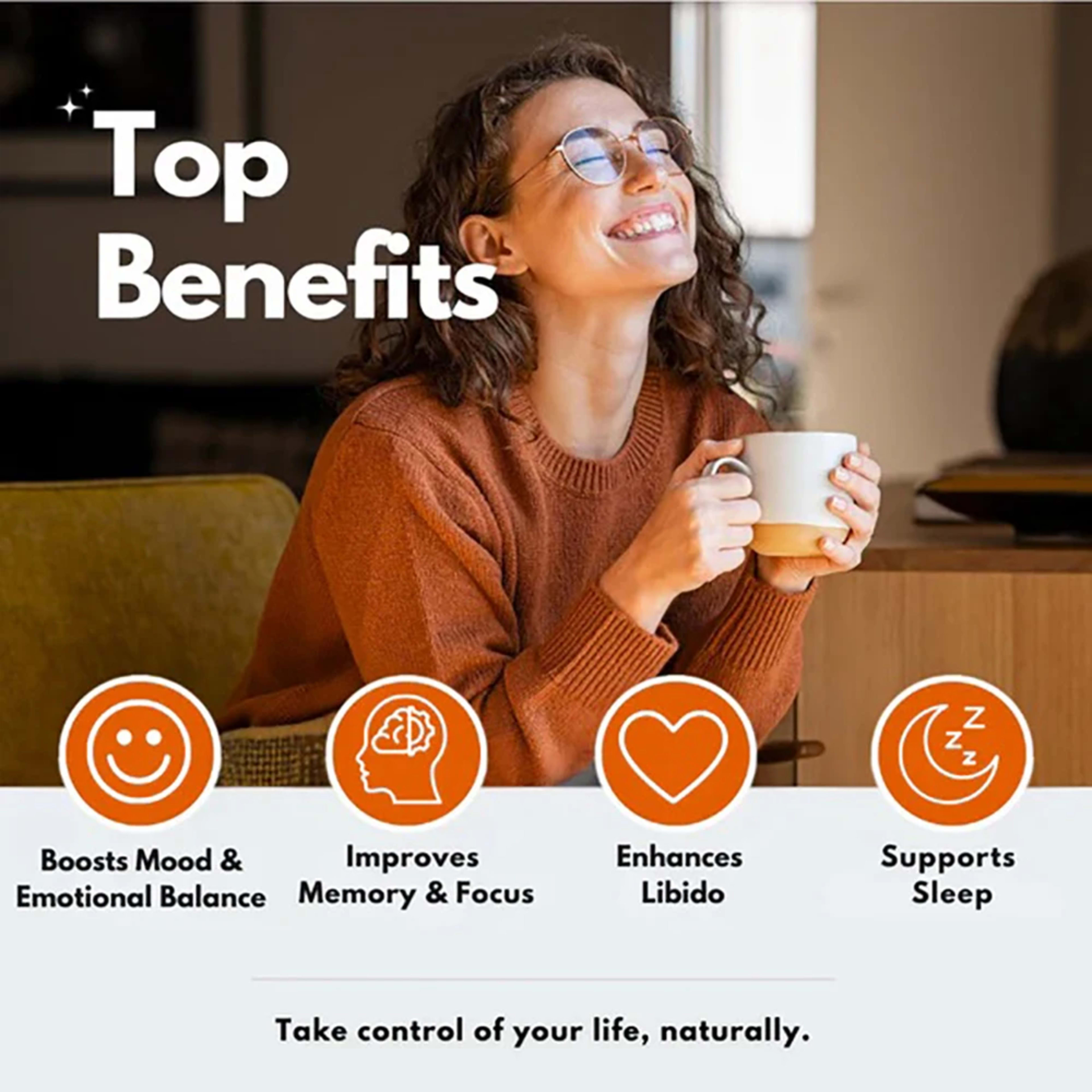 Saffron Supplements With Saffron Flower Extract, Curcumin & Zinc for Mood, Memory & Eye Health, Joint Supplements for Me 2
