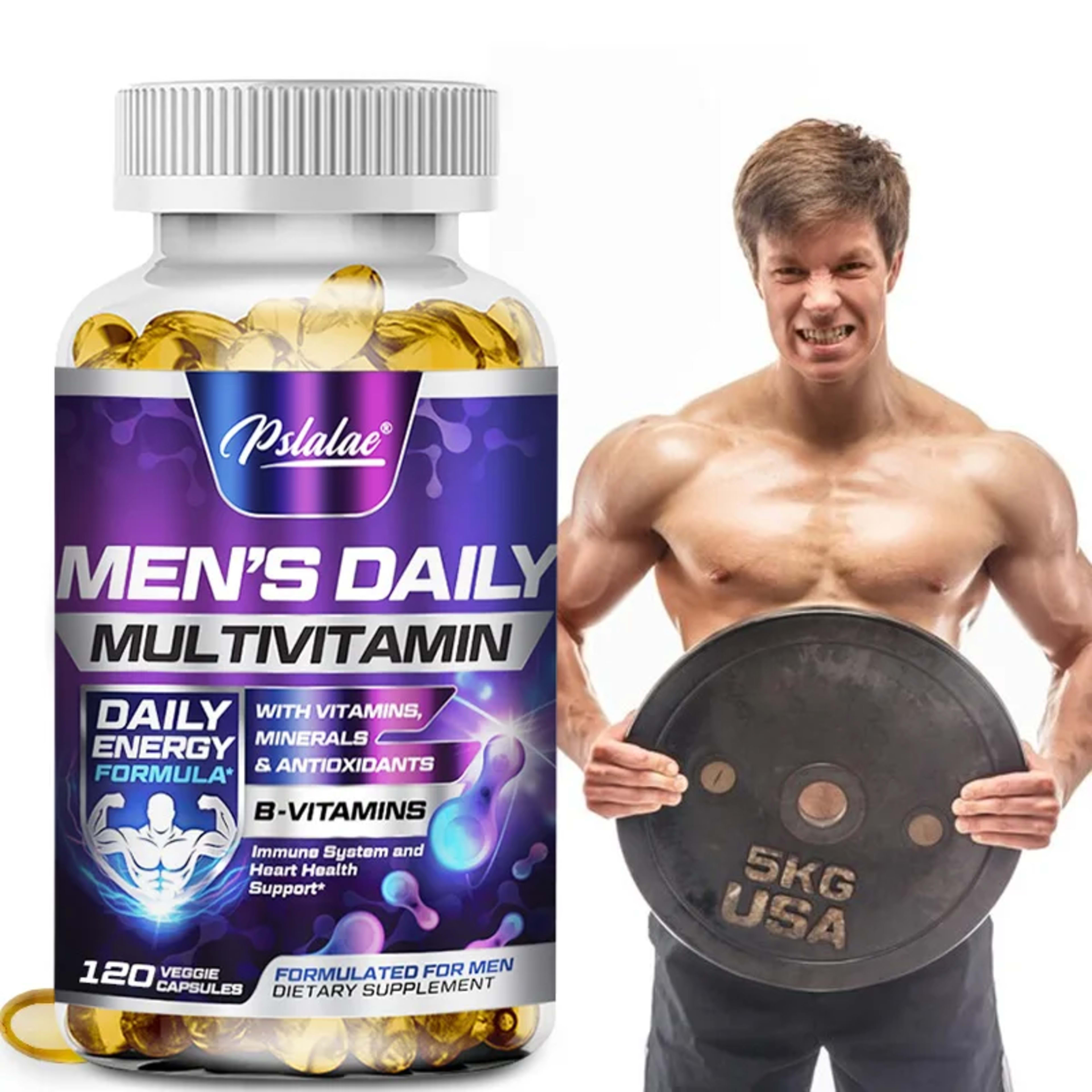 Men's Multivitamin Supplement - Enhance Immunity, Boost Energy and Endurance, Promote Overall Health 1