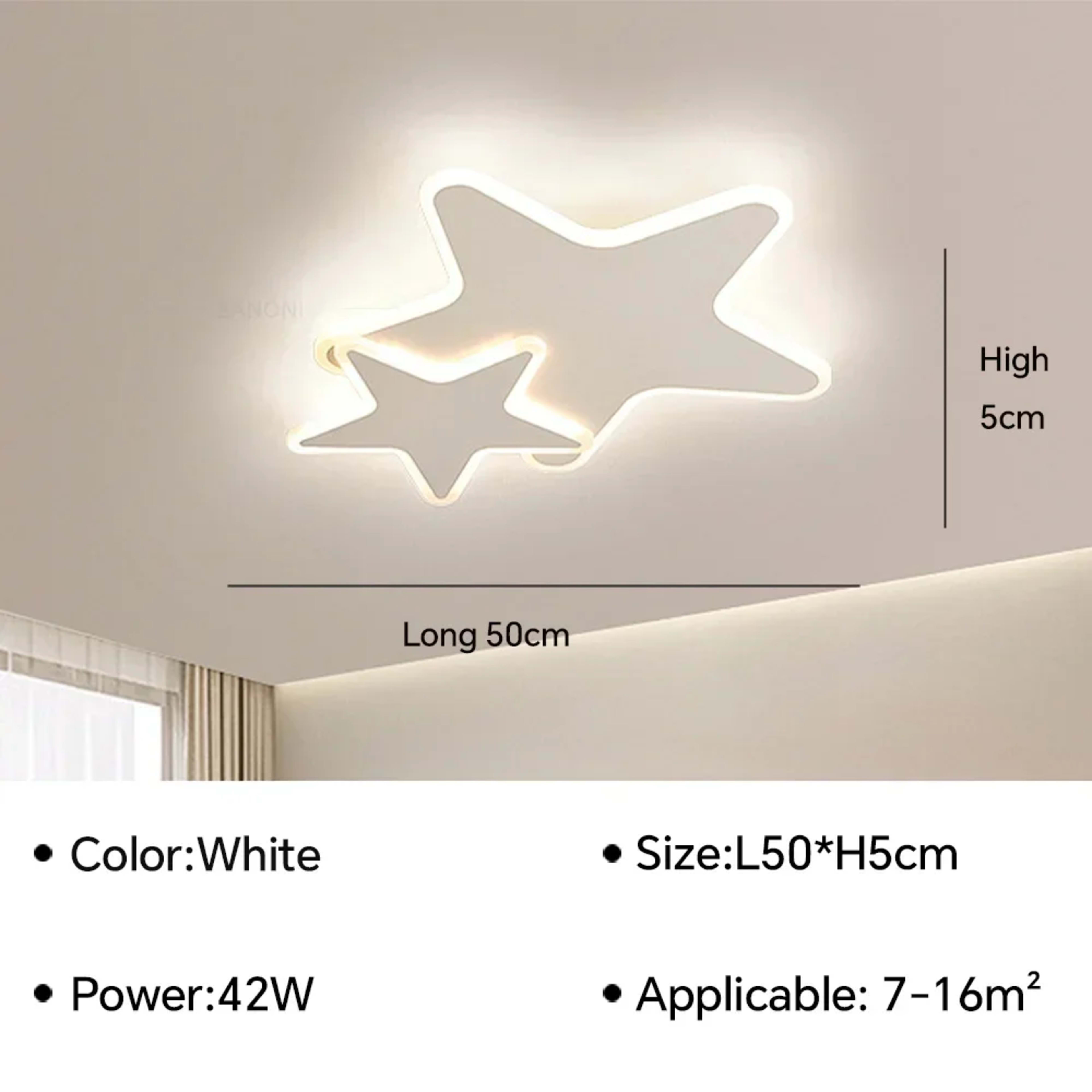 Modern LED Ceiling Lamp For Living Dining Bedroom Loft Children's Room Chandelier Kid's Light Indoor Home Decor Lighting 8