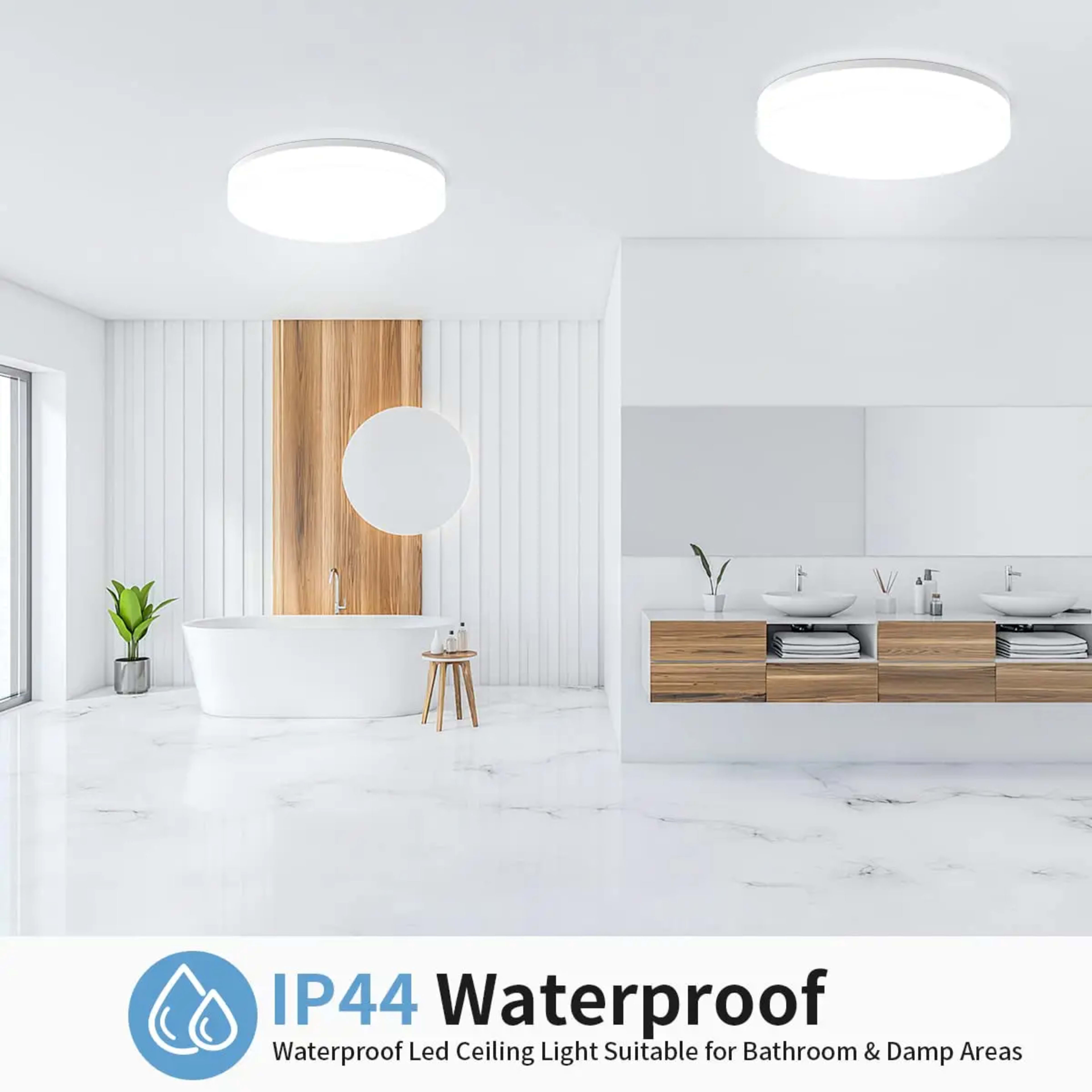 Round LED Ceiling Light Modern Home Decorative Ceiling Lighting Fixture 18/24/36/48W Living Room Bedroom Indoor Kitchen  4
