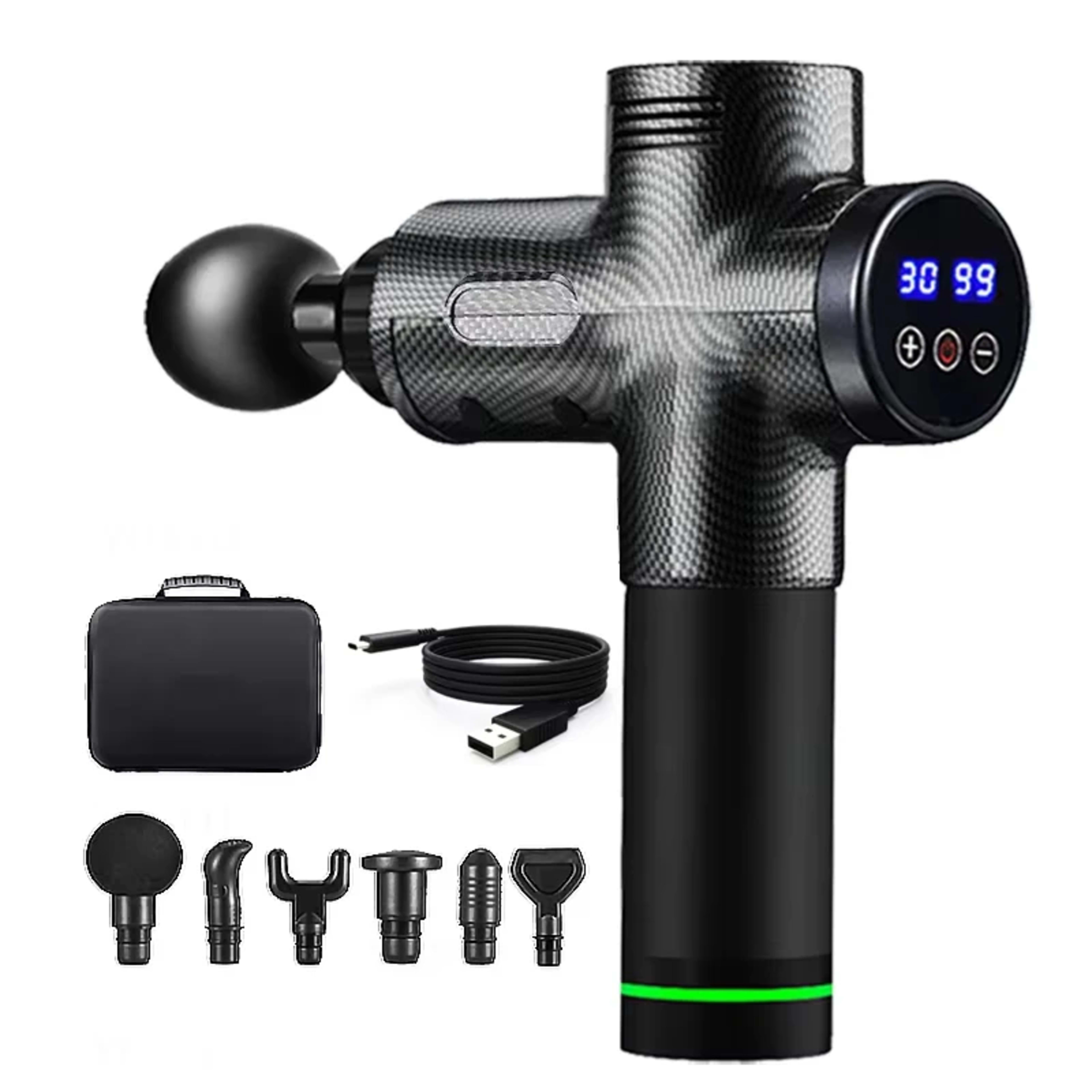 Professional Massage Gun Muscle Massager Deep Tissue Body Neck and Leg Massager Exercising Relaxation 8