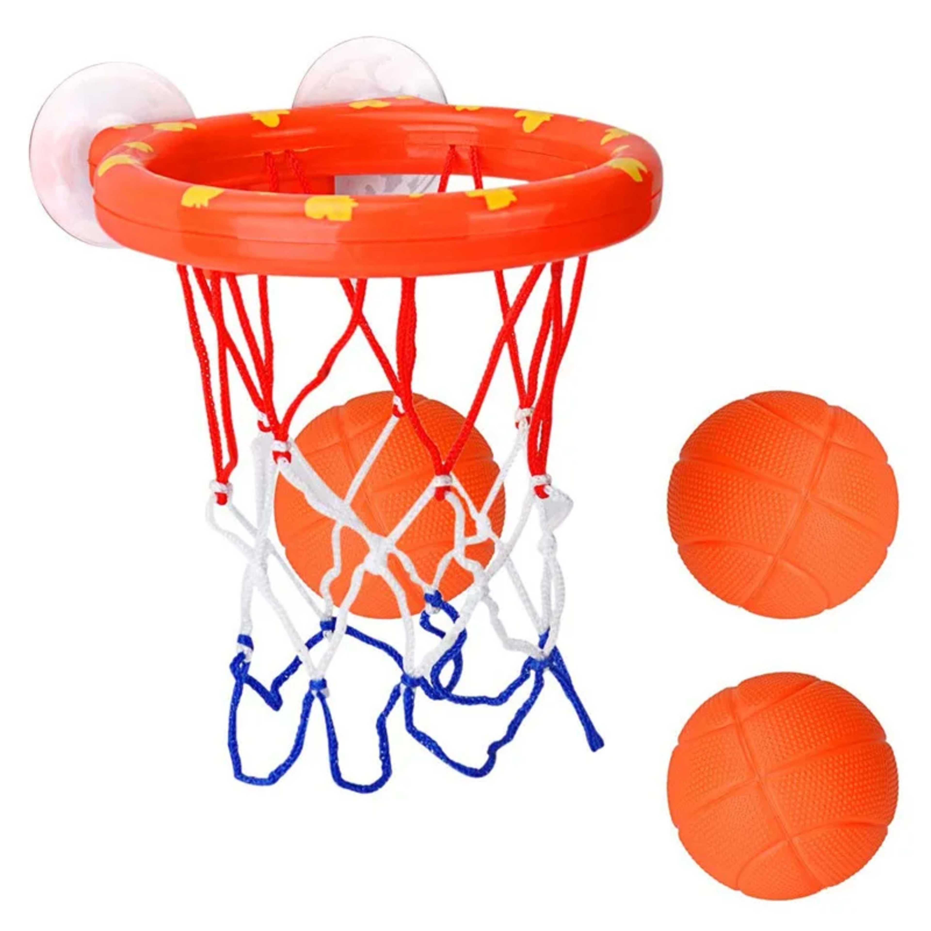 Baby Bath Toy Mini Shooting Basket Frame Toys Bathtub Shooting Basketball Play Water Game Toy Set with 3 Balls for Kids  4