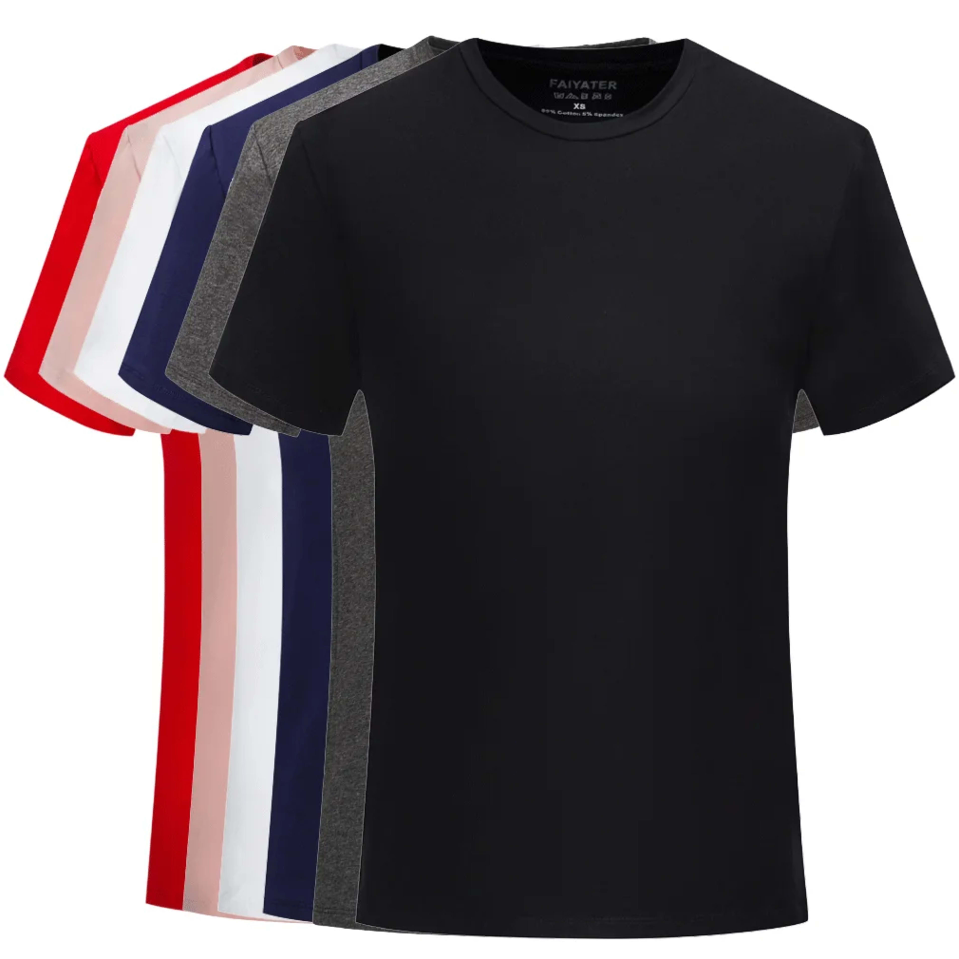 2024 Men T Shirt Brand New 6 colors Fitness Mens T-shirts O neck Man T-shirt For Male Clothing Tshirts XS-3XL Tops Tees 1