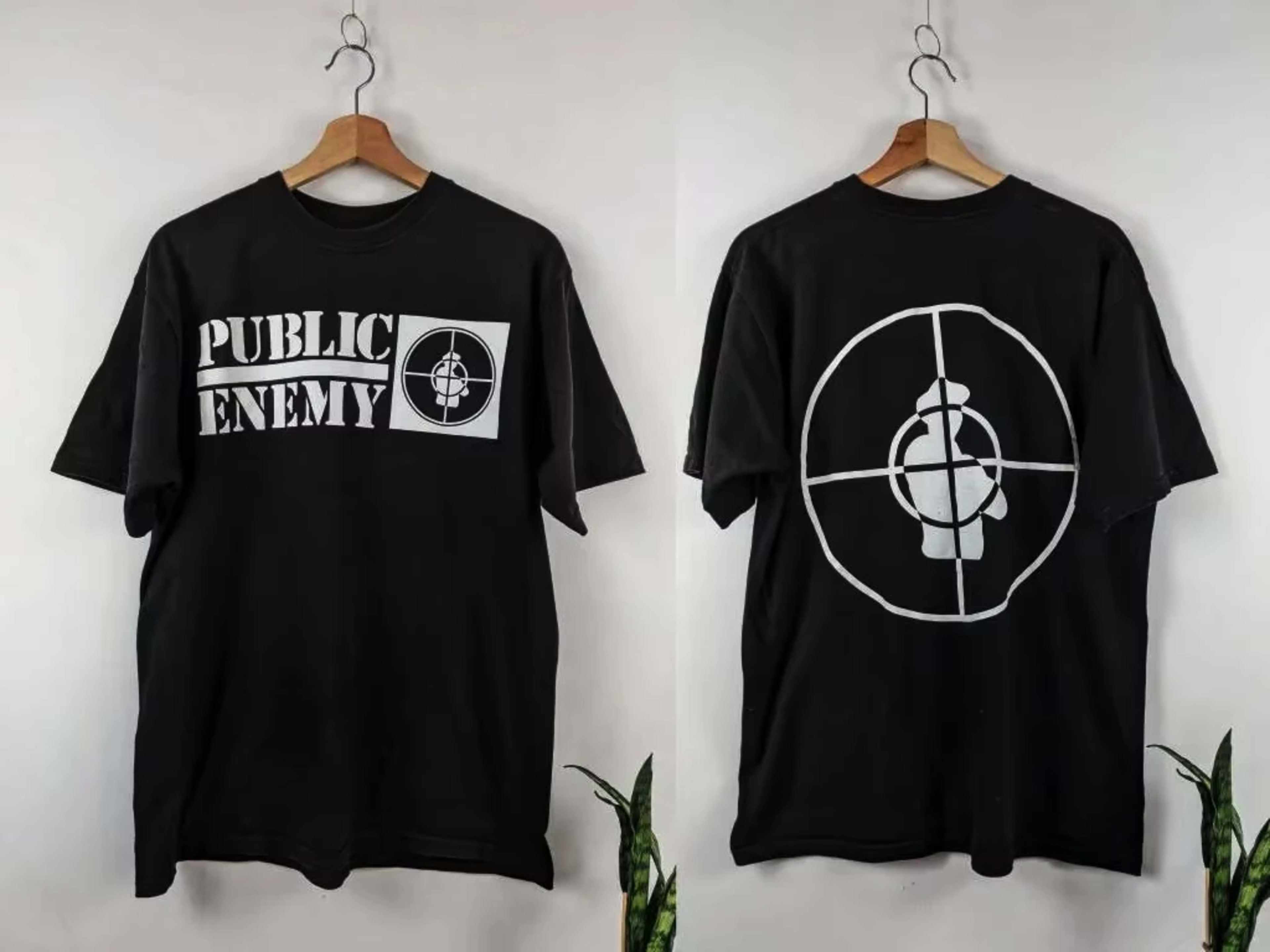 Men's T Shirt Public Enemy T Shirt Battle Summer Cotton Men and Women Luxury T Shirt Street Wear Fashion Trend 21st Cen