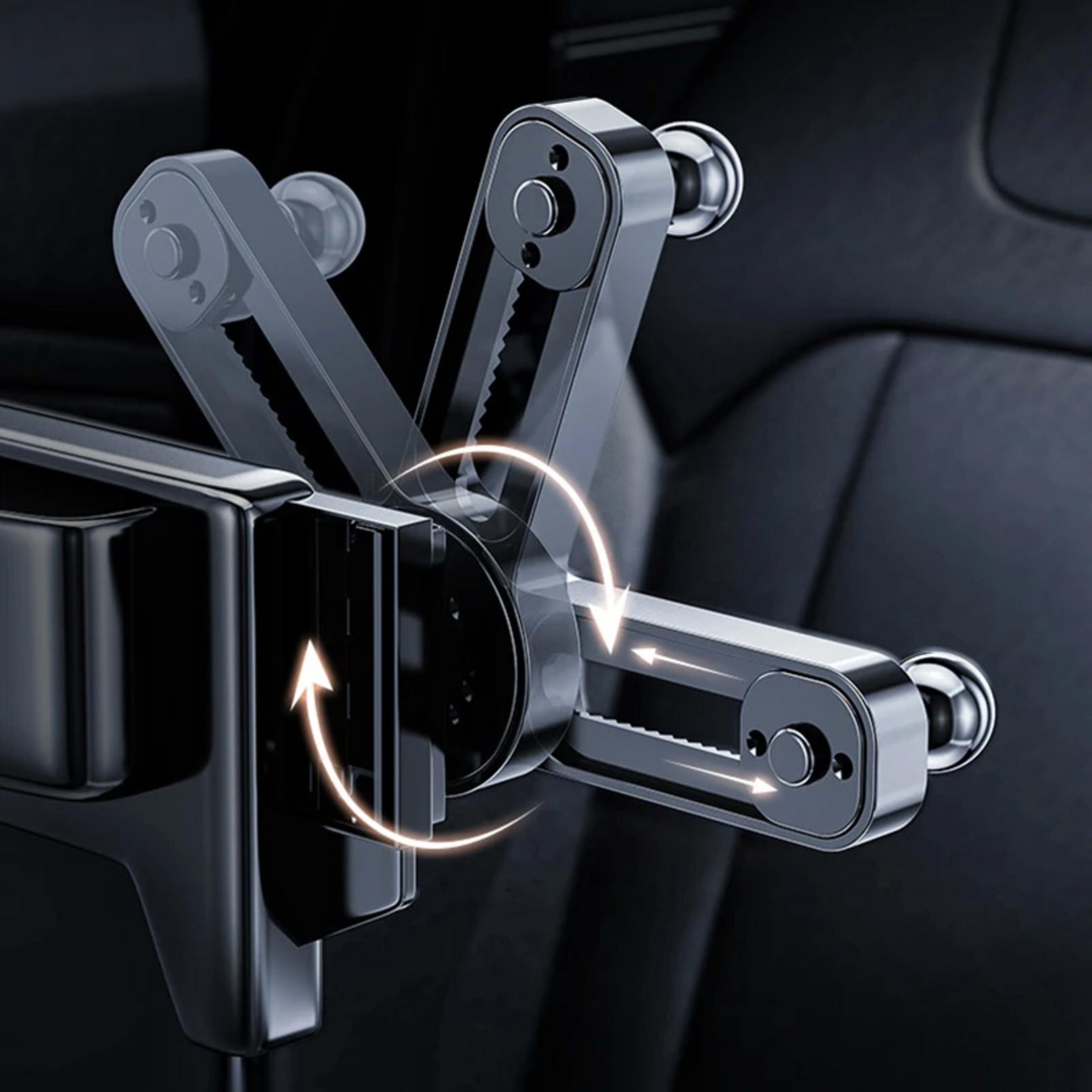 Car Phone Holder Bracket Accessories Interior Air Outlet Vent Base Gadget Auto Cellphone Support Ball Head Bracket Exten 5