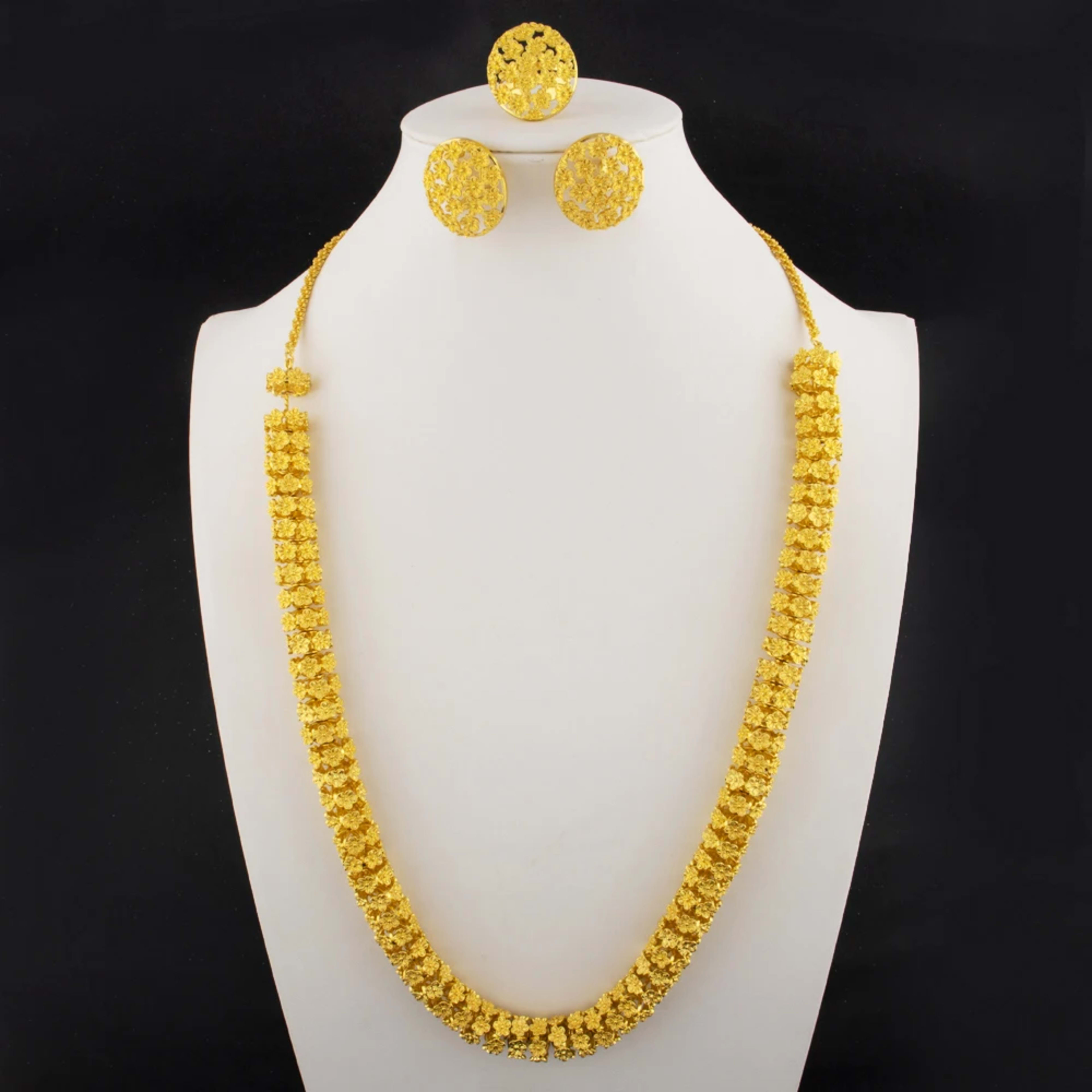 Women’s Jewelry Set Dubai High-quality Luxury Jewelry New Trendy African Women Jewelry Brazilian Bold Jewelry Set Wholes 10
