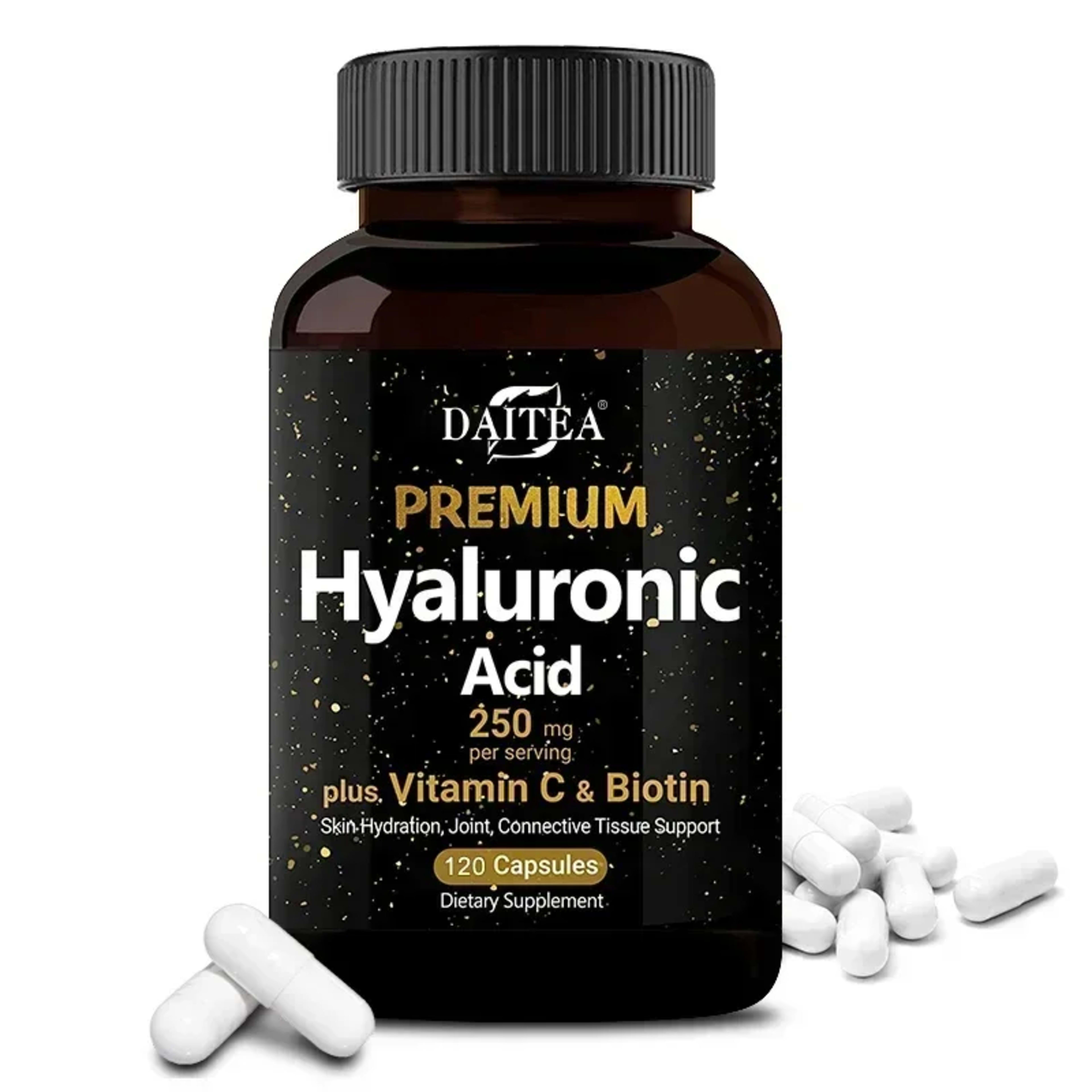 Hyaluronic Acid  Supplement | Contains Vitamin C and Biotin, Skin Moisturizing, Maintain Joint Health, Promote Hair Grow 10