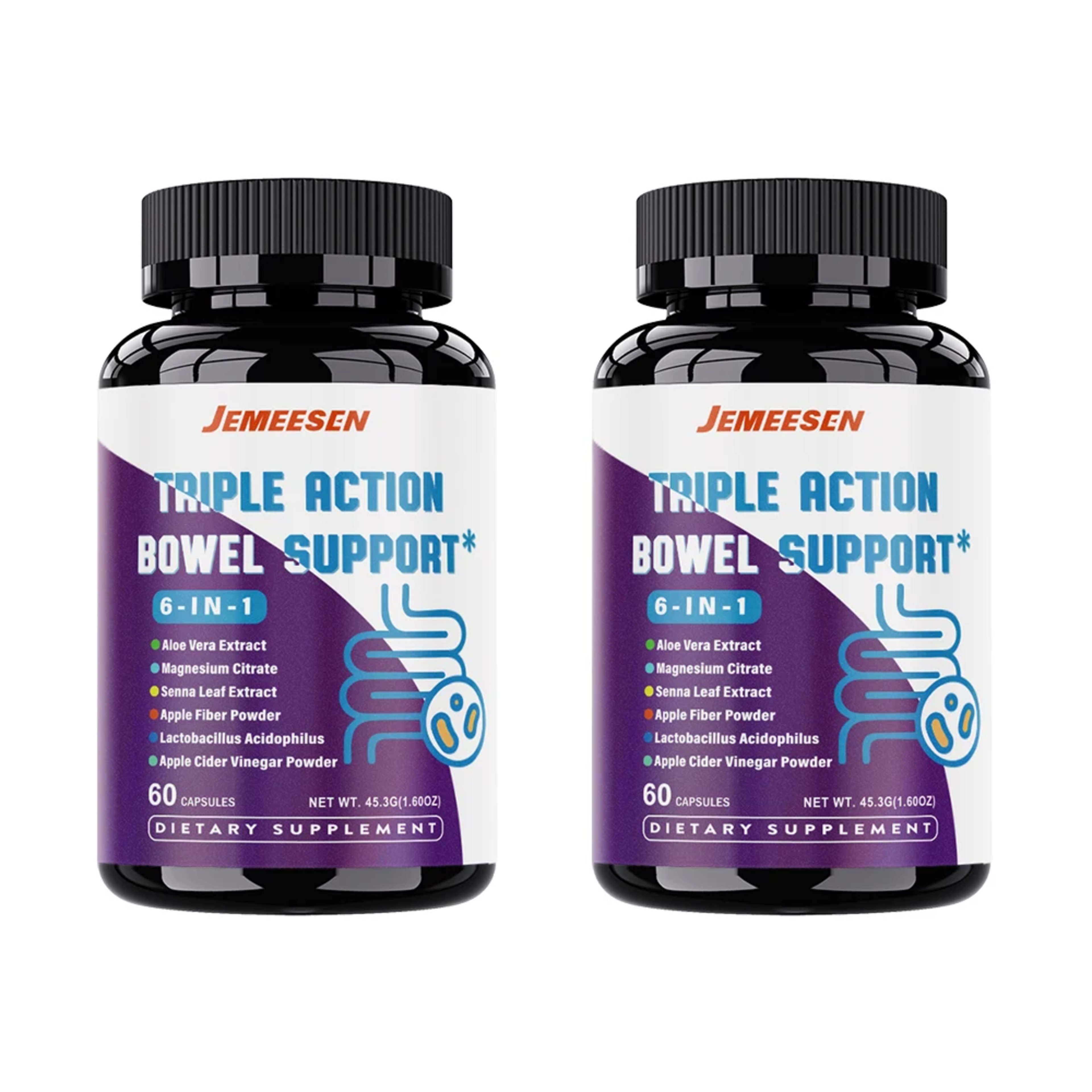 Dietary Supplements with Psylium Husk Powder,Magnesium,Apple Cider Vinegar Powder,Promote gastrointestinal health 10