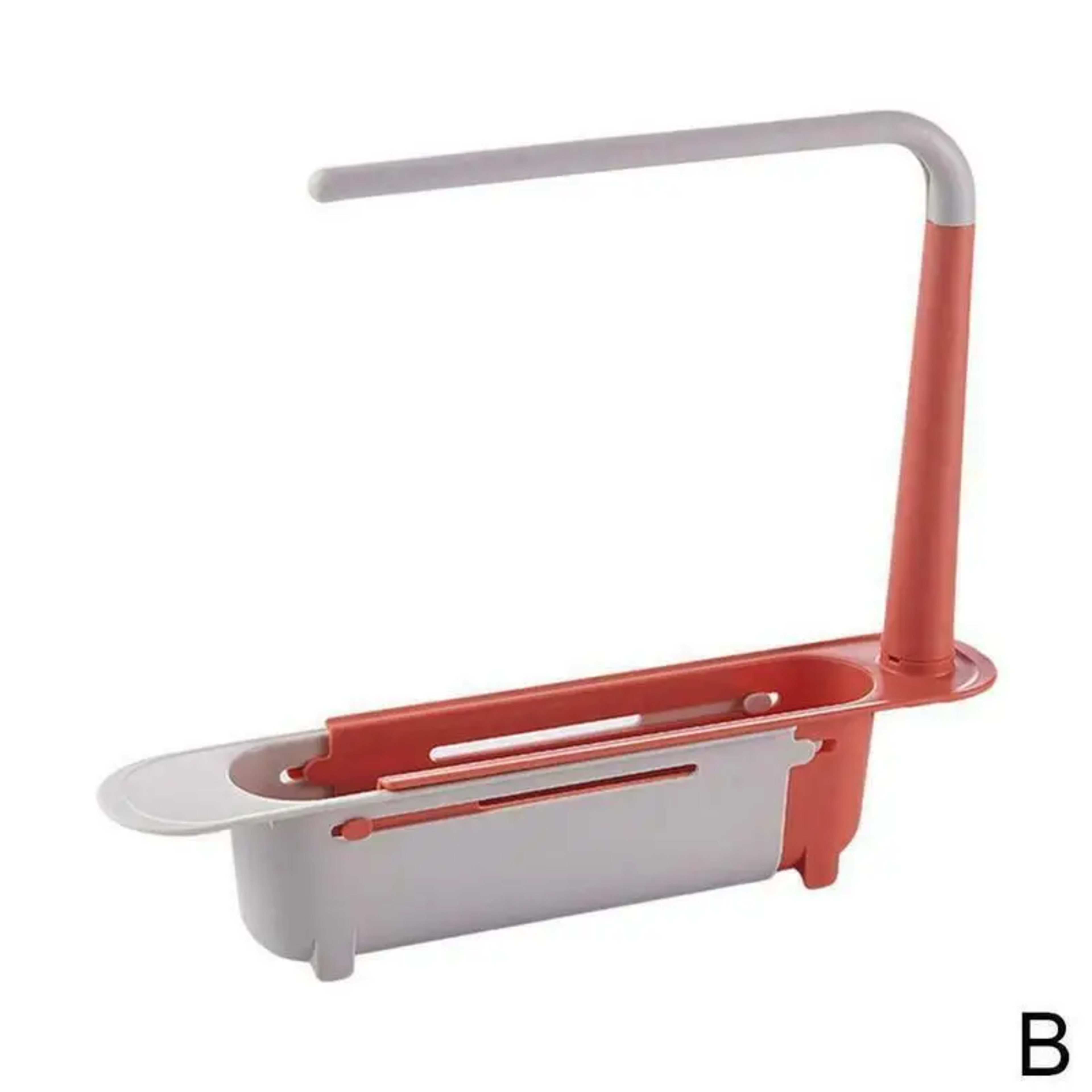Kitchen Sink Drain Rack Telescopic Sink Shelf Sinks Organizer Soap Sponge Holder Storage Basket Kitchen Gadgets Accessor 9