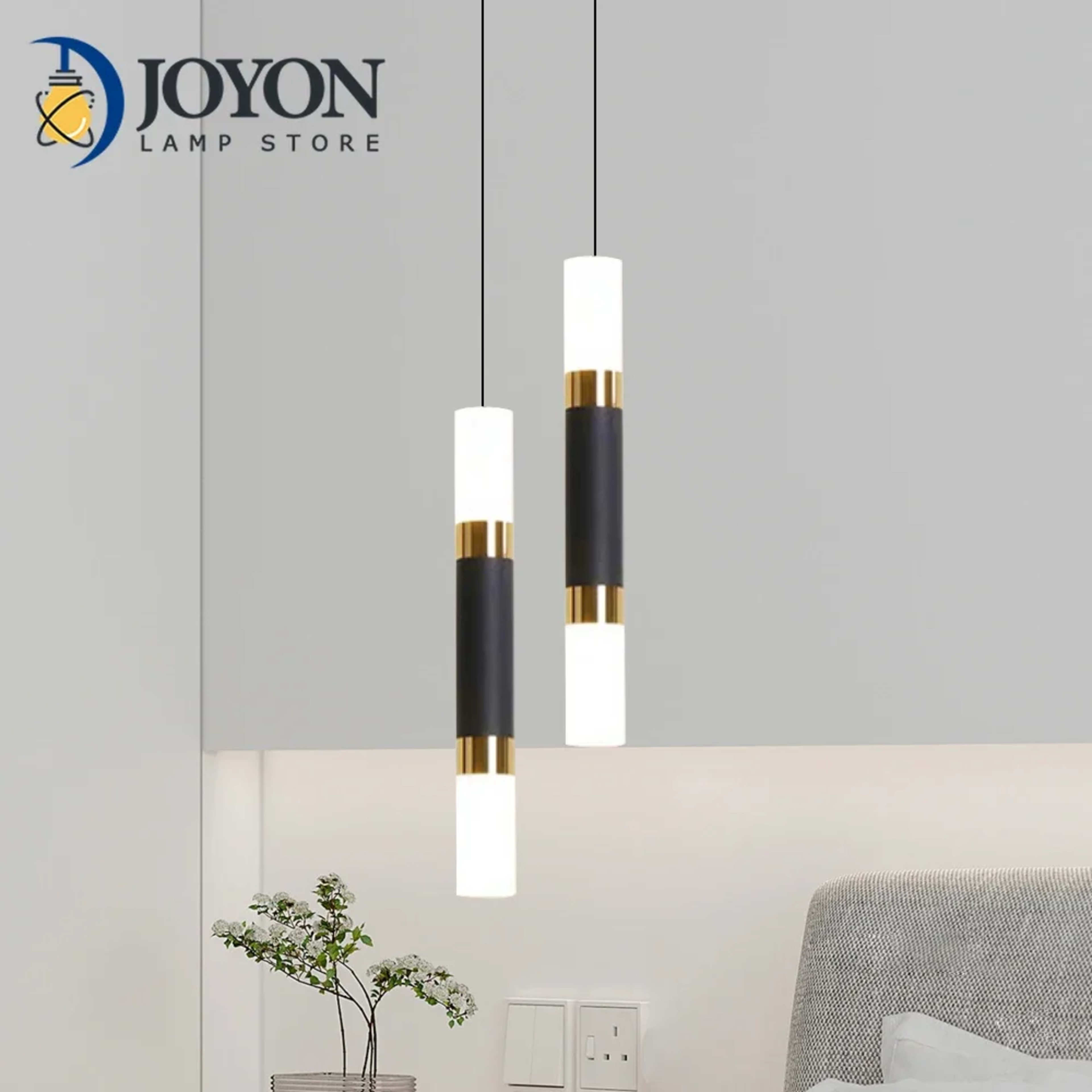 Led Pendant Light Dual Light Sources Shine Up and Down Droplight Fixture Kitchen Island Dining Room Shop Bar Counter Dec 1