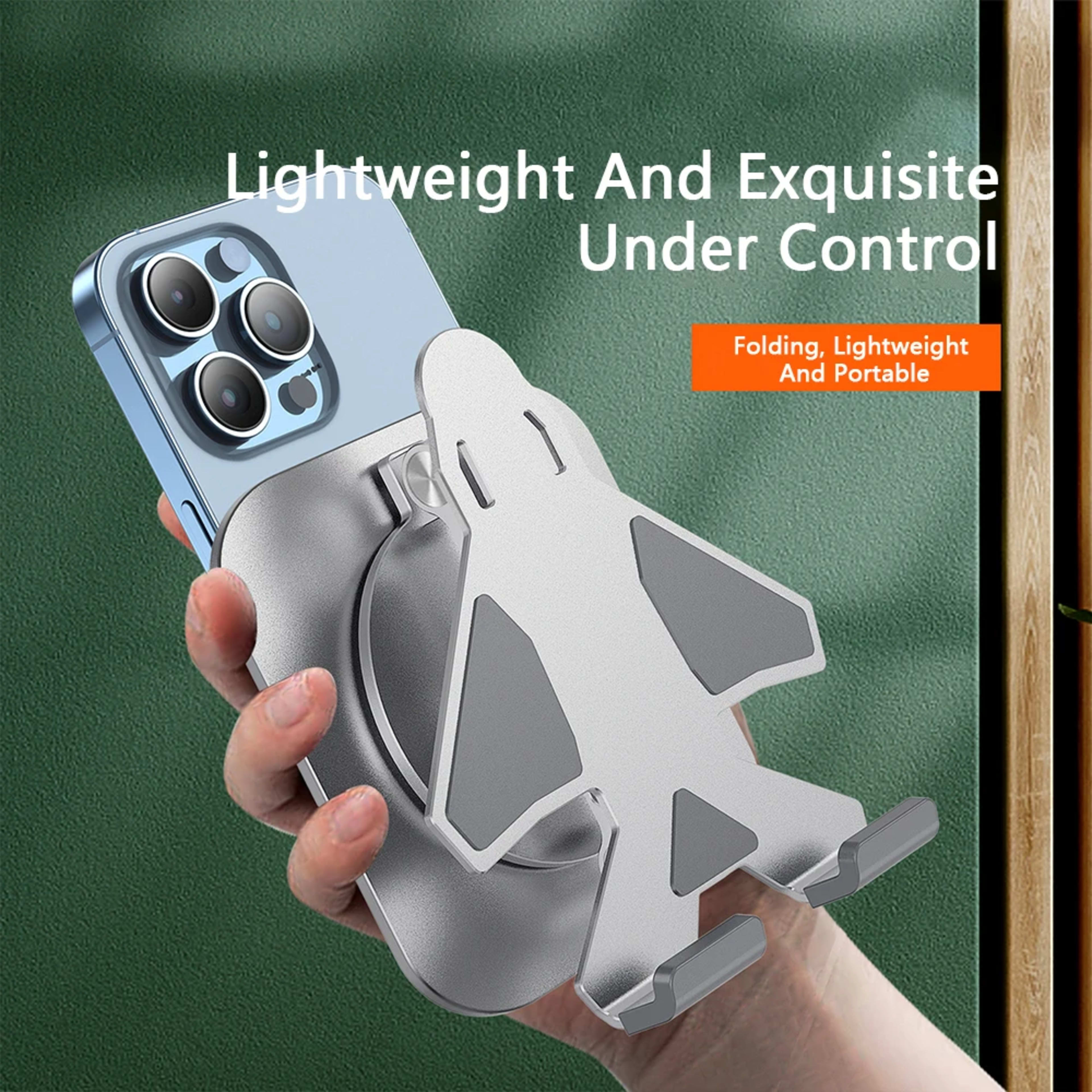 Phone Stand For iPhone 17 16 15 Samsung Xiaomi Cellphone Smartphone Desk Holder Aluminum Alloy Desktop Bracket Phone Acc 2