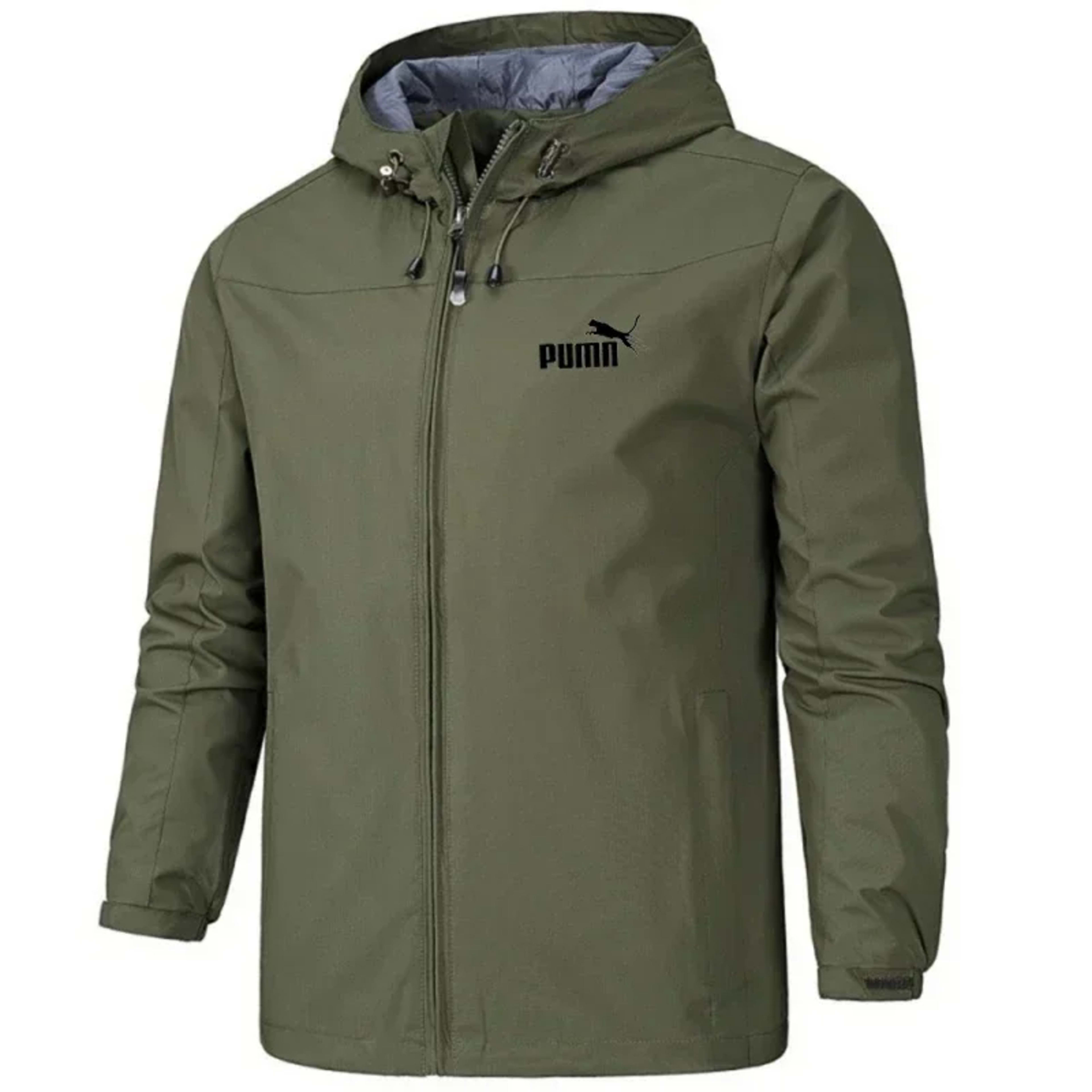 Men's hooded waterproof jacket, camping, outdoor, mountain climbing, windproof, lightweight, long-sleeved outdoor jacket 7