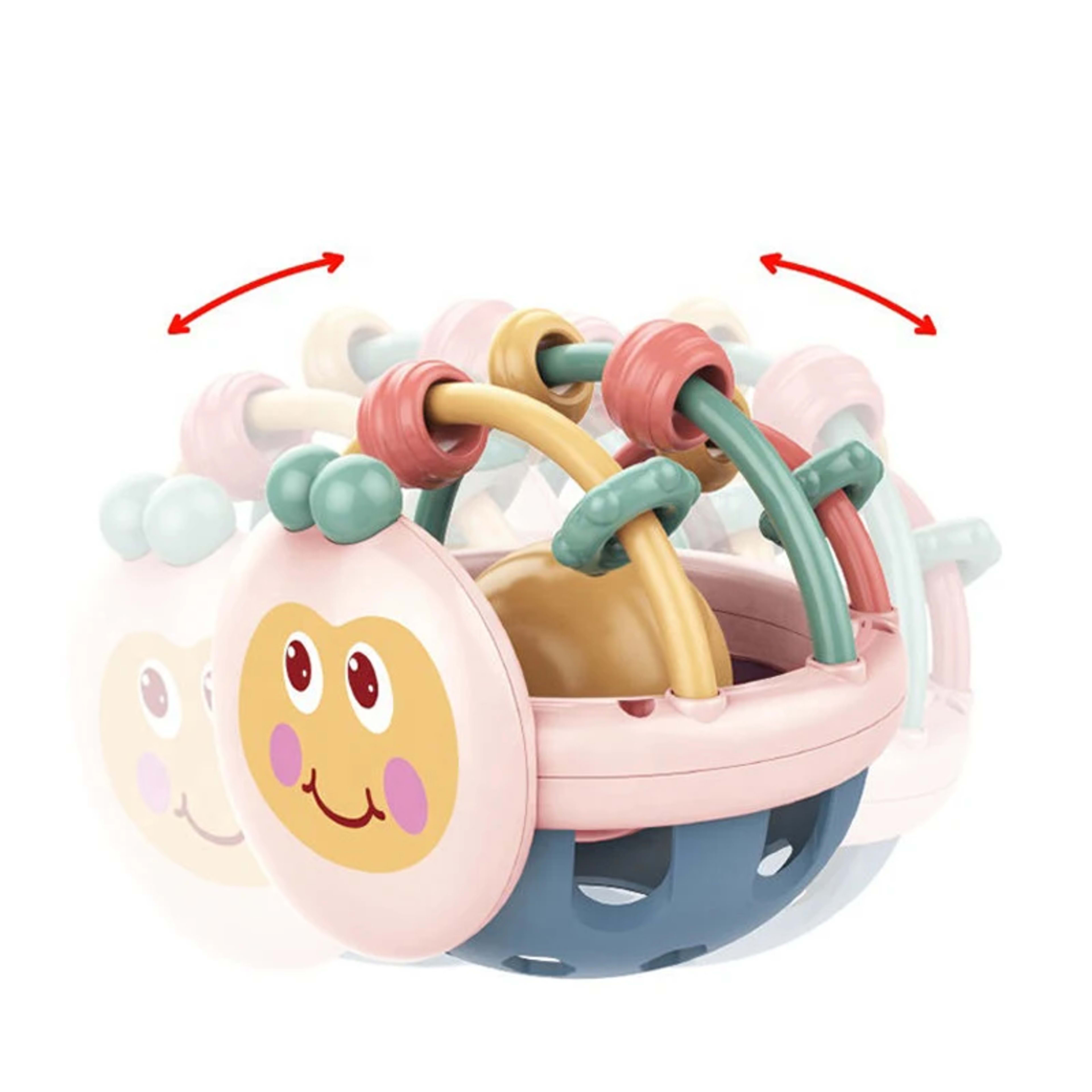 Baby Soft Teething Toys Newborn Early Educational Sensory Teether Rattle Touch Hand Grasping Ball Develop Infant Ball Ga 5