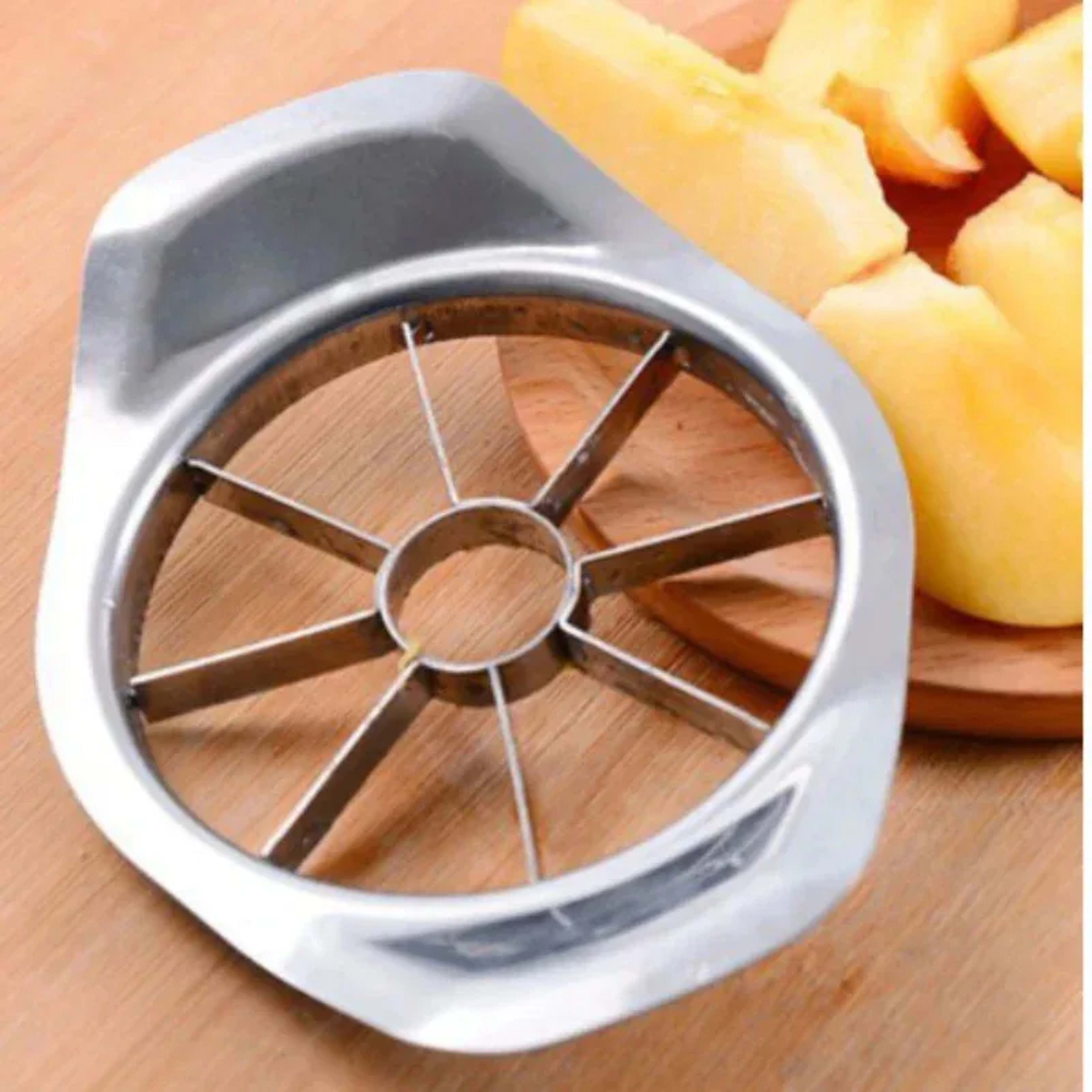 Kitchen Gadgets Stainless Steel Comfort Handle Divider Apple Cutter Vegetable Fruit Tools 4