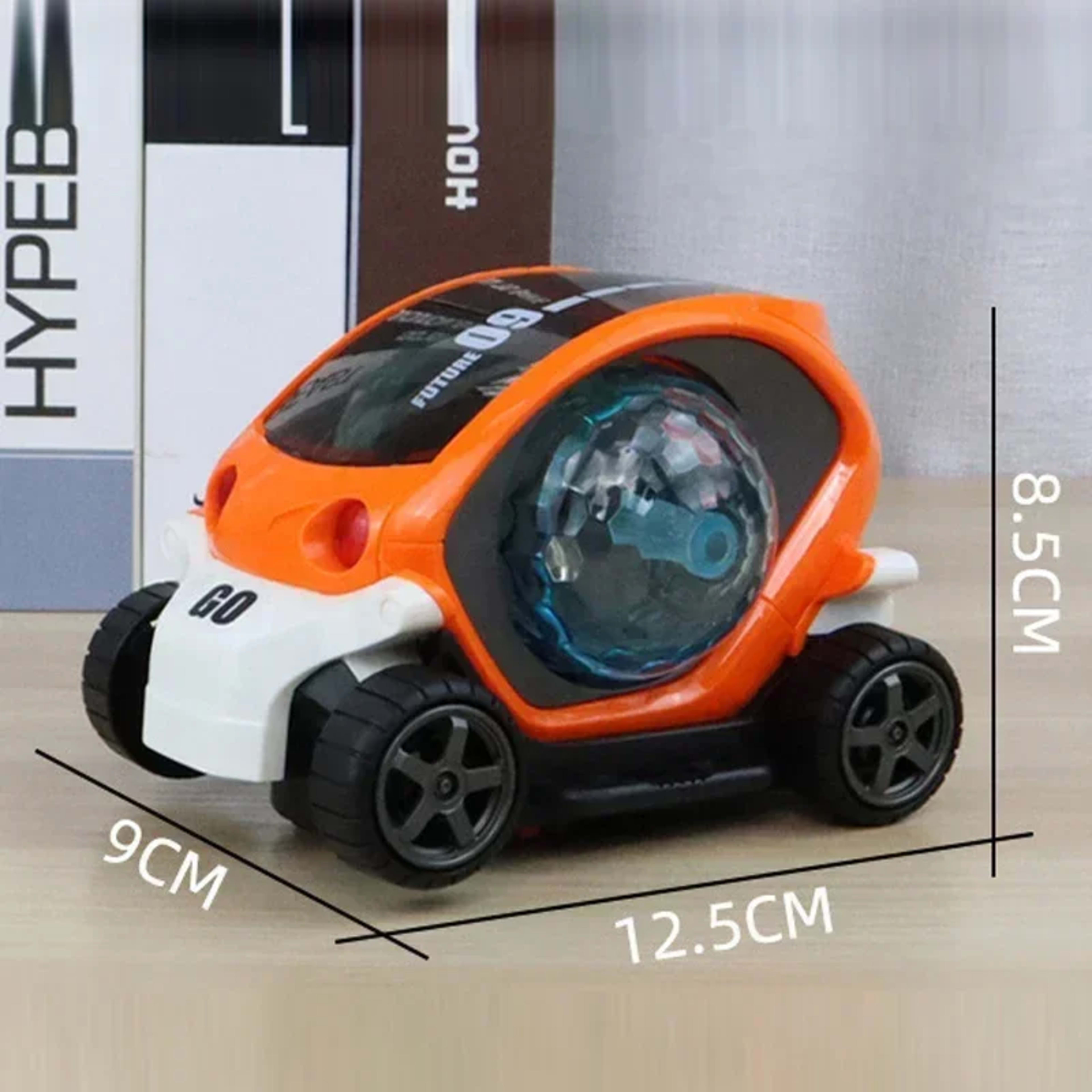 Baby Car Toys Toddler Crawling Sensory Toy Car Toys Electronic Car Tummy Time Gift for Kids 1 2 Year Old Boy Birthday Gi 5