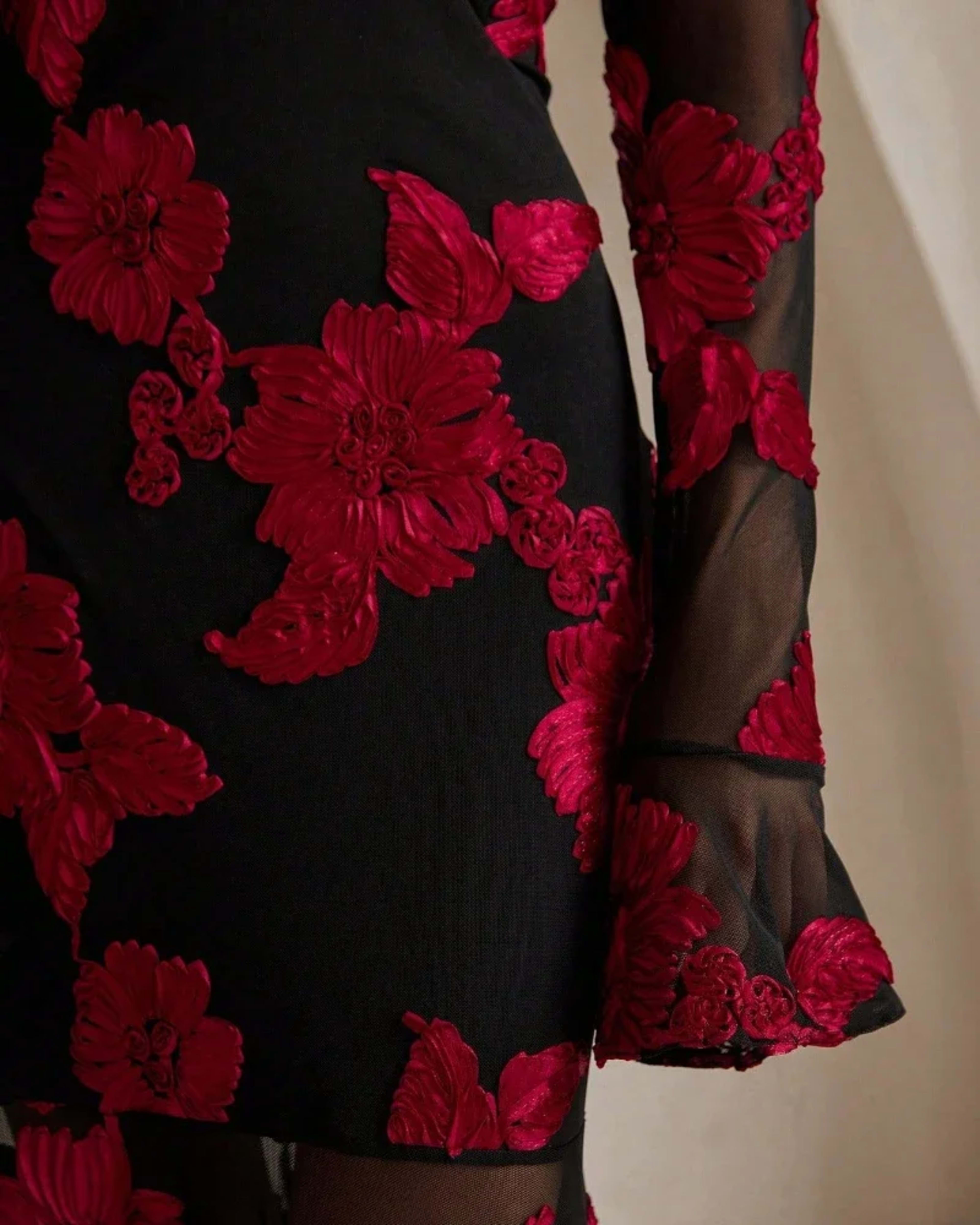 Elegant Dress Dress for Women 2025 Spring Collection Waist V-neck Jacquard Embroidered Dress 6