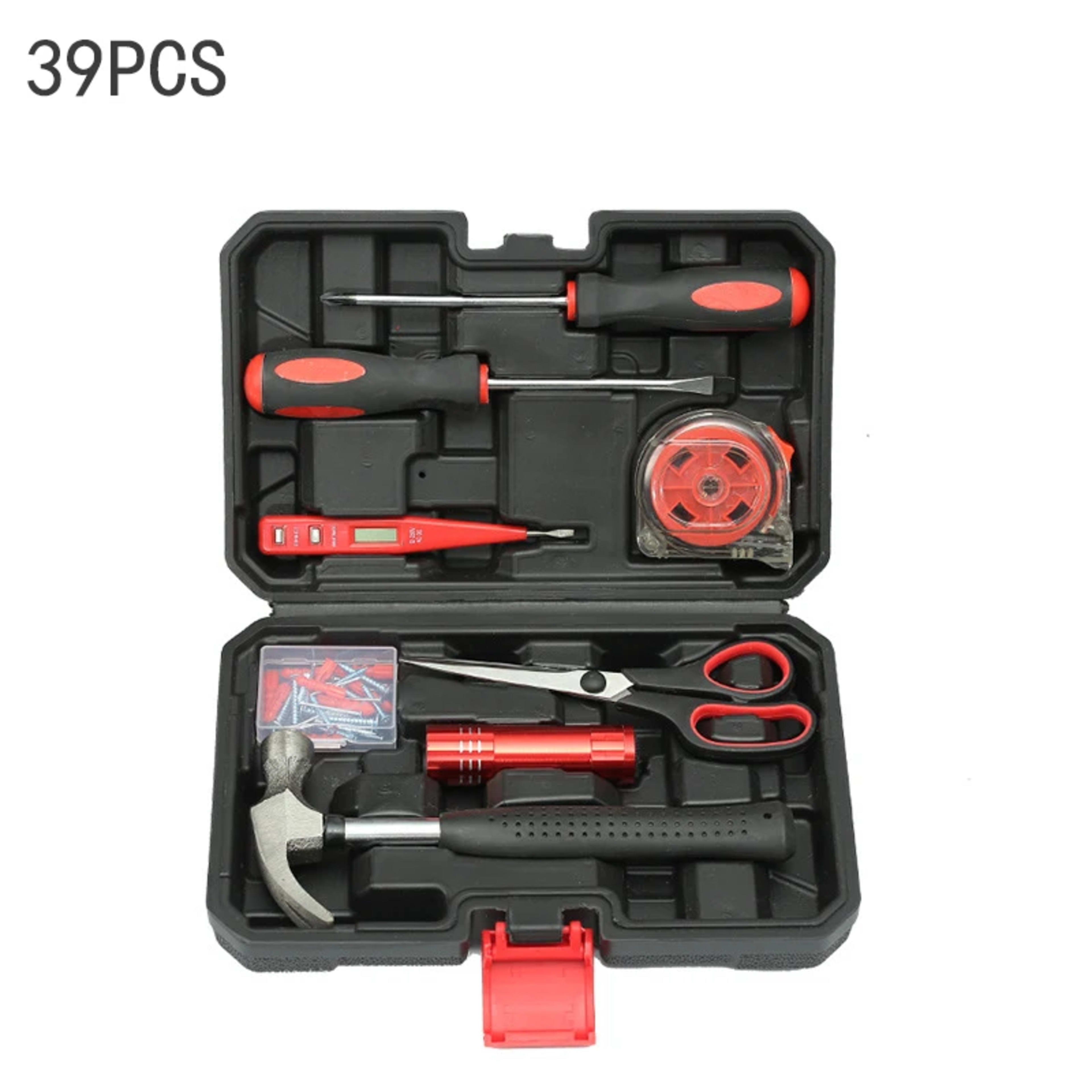 Household DIY Hardware Tools Set Toolbox Electrician Carpenter Multi Functional Portable Manual Repair Tool Combination  20
