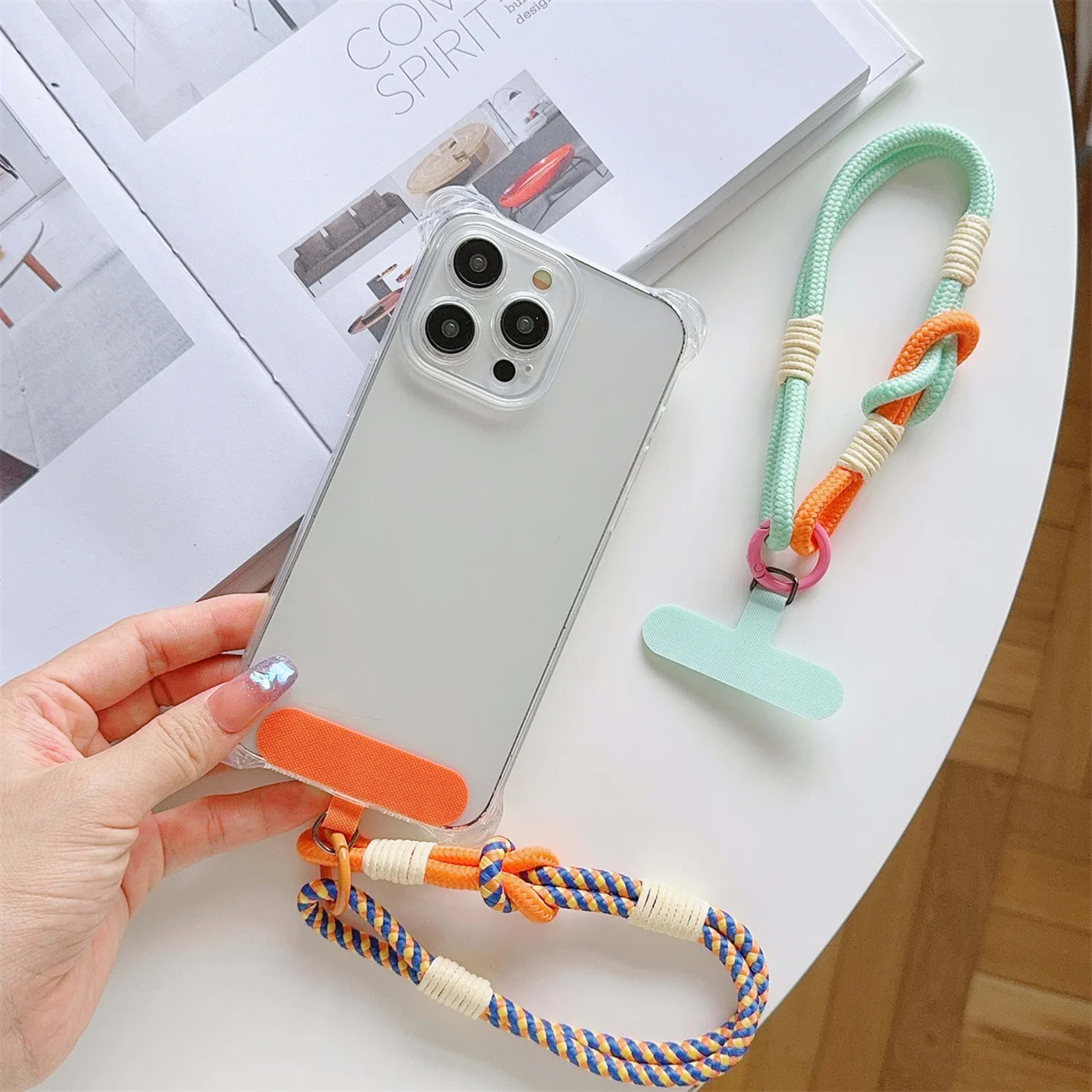 Phone Lanyard Wrist Strap Phone Case Connection Piece Universal Phone Case Accessories Anti-Slip and Anti-Fall Portable  2