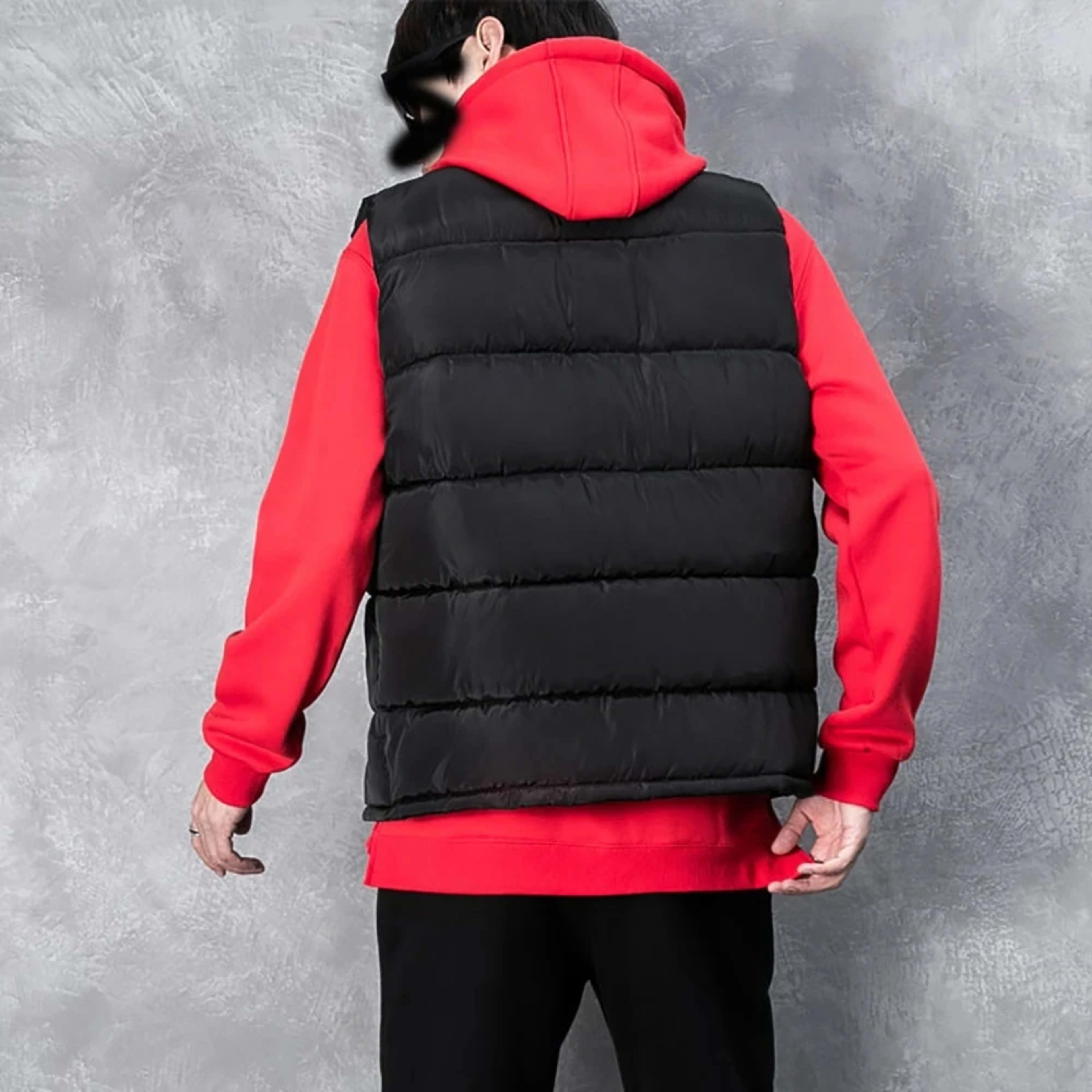 Mens Vest Jacket Warm Sleeveless Jackets Winter Waterproof Zipper Coat Autumn Stand-up Collar Casual Waistcoat Brand Clo 6