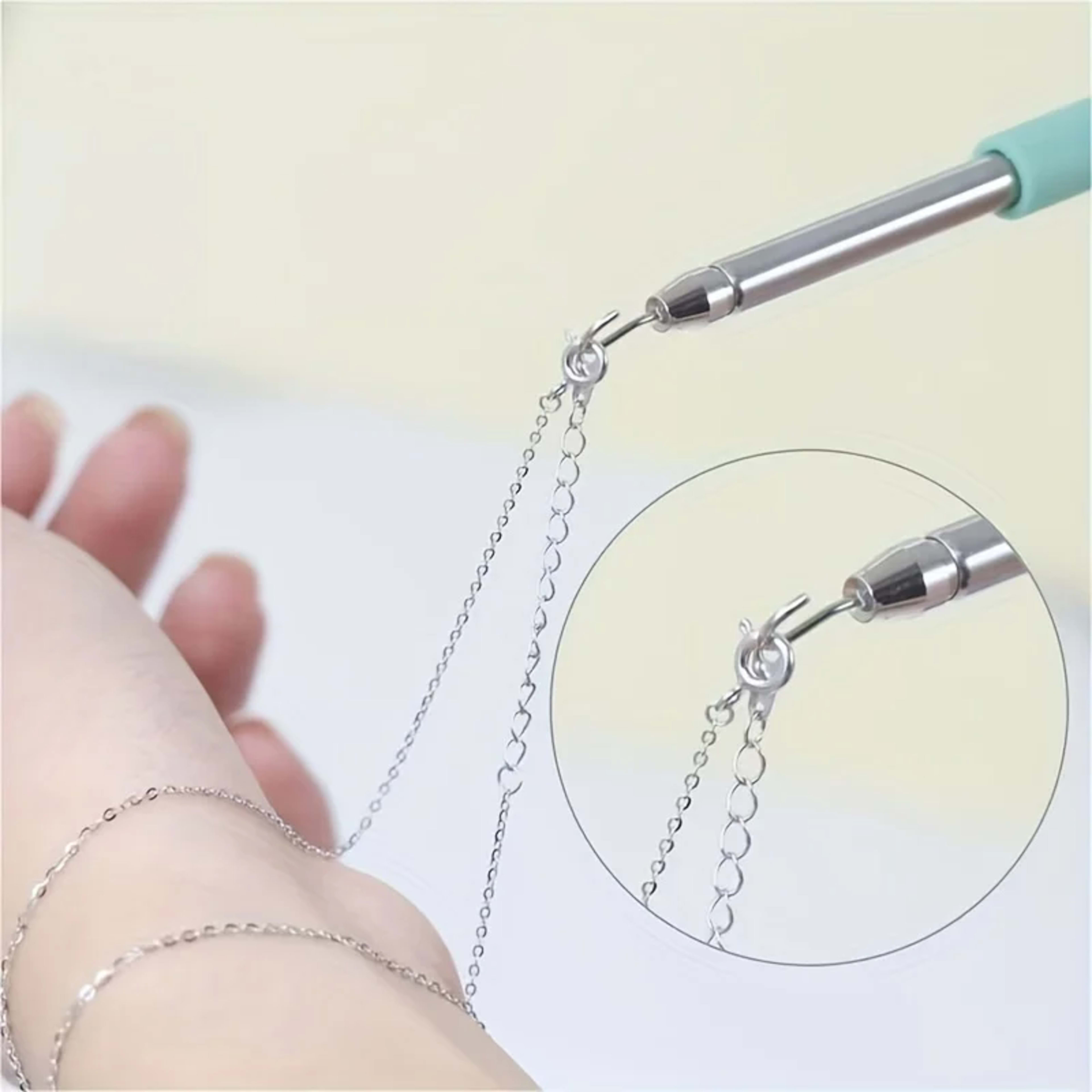 Help Wear Bracelet Tool Partner Jewelry Helper Fastening Aid Quickly Unfasten Hooking Equipment Pliers Clasps Ties Zippe 3
