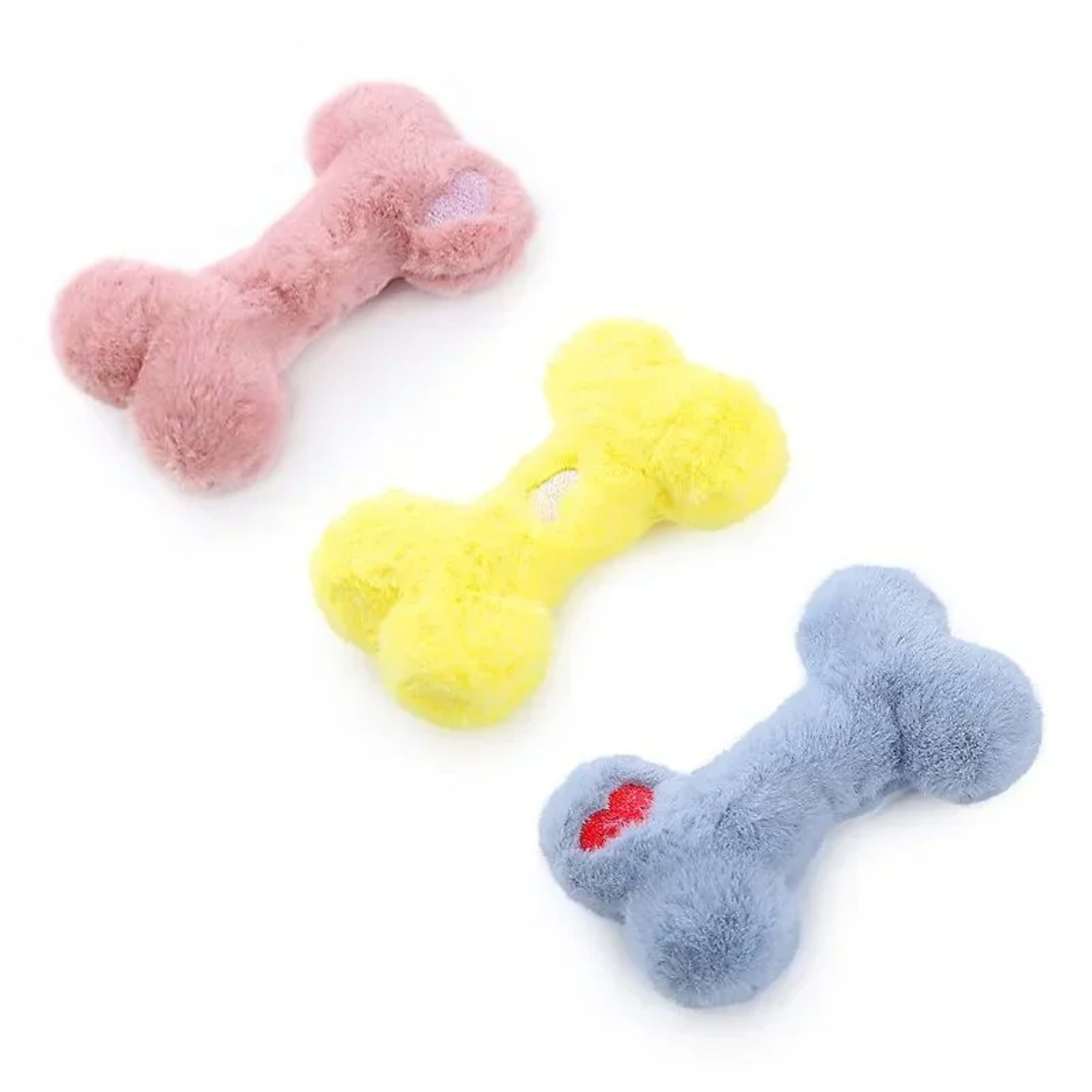 Dog Toys Bone Design Pet Plush Toy Dog Interactive Toy Cat Toy Pet Supplies  Собачьи игрушки 6