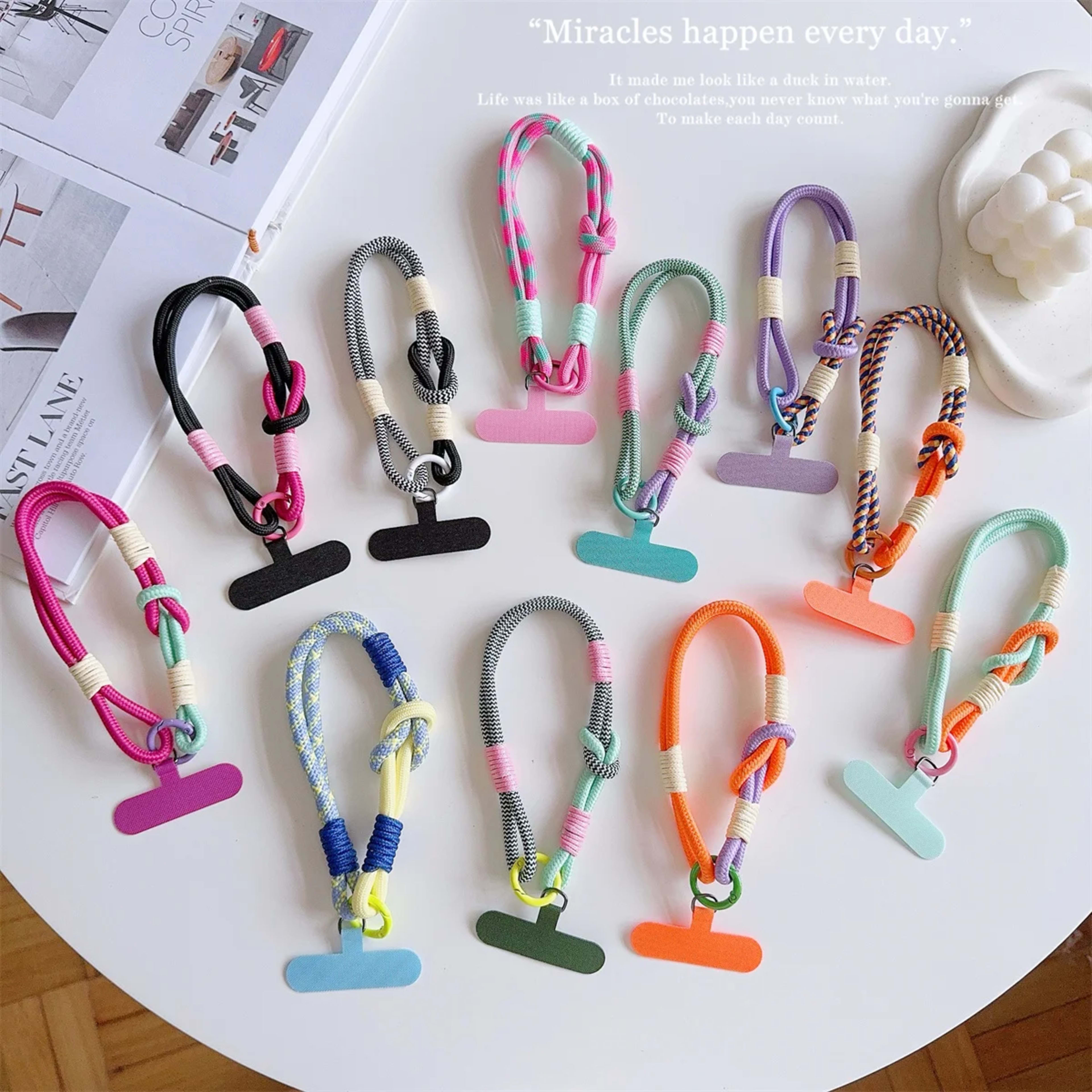 Phone Lanyard Wrist Strap Phone Case Connection Piece Universal Phone Case Accessories Anti-Slip and Anti-Fall Portable  1
