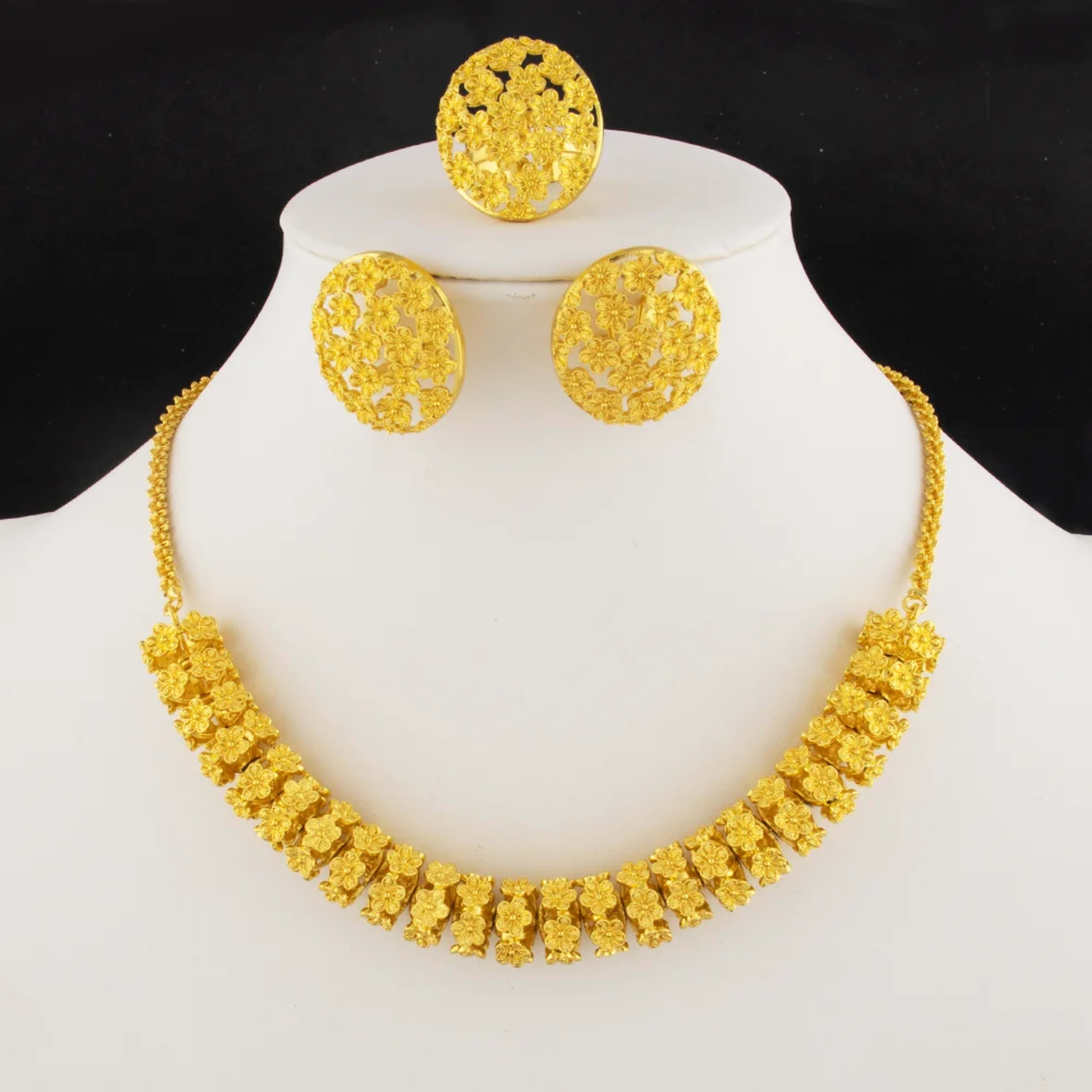 Women’s Jewelry Set Dubai High-quality Luxury Jewelry New Trendy African Women Jewelry Brazilian Bold Jewelry Set Wholes 8