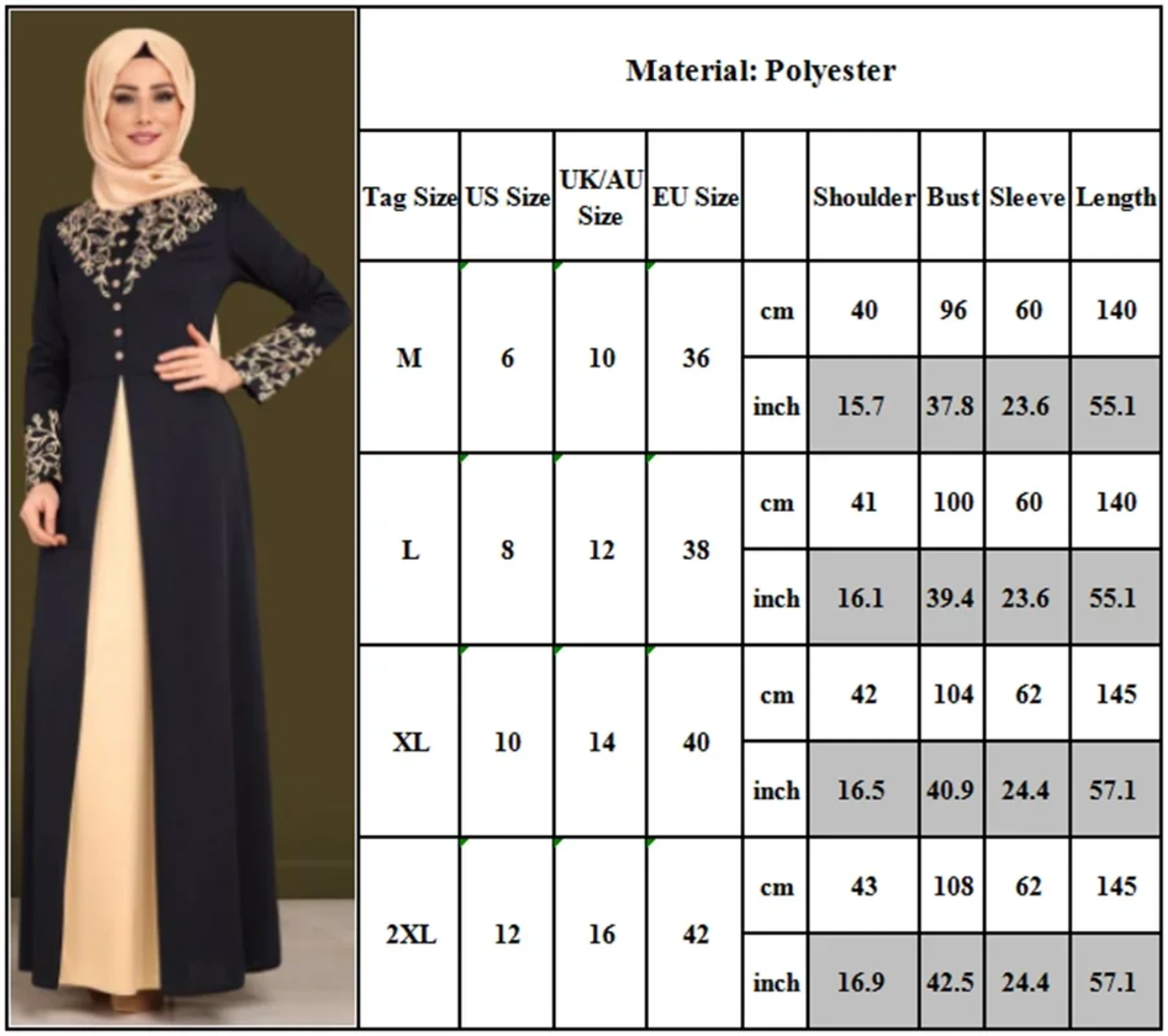 Muslim Dress Womens  Fashion Abaya Dubai  Appliques  Turkey   Women Elegant Long 6