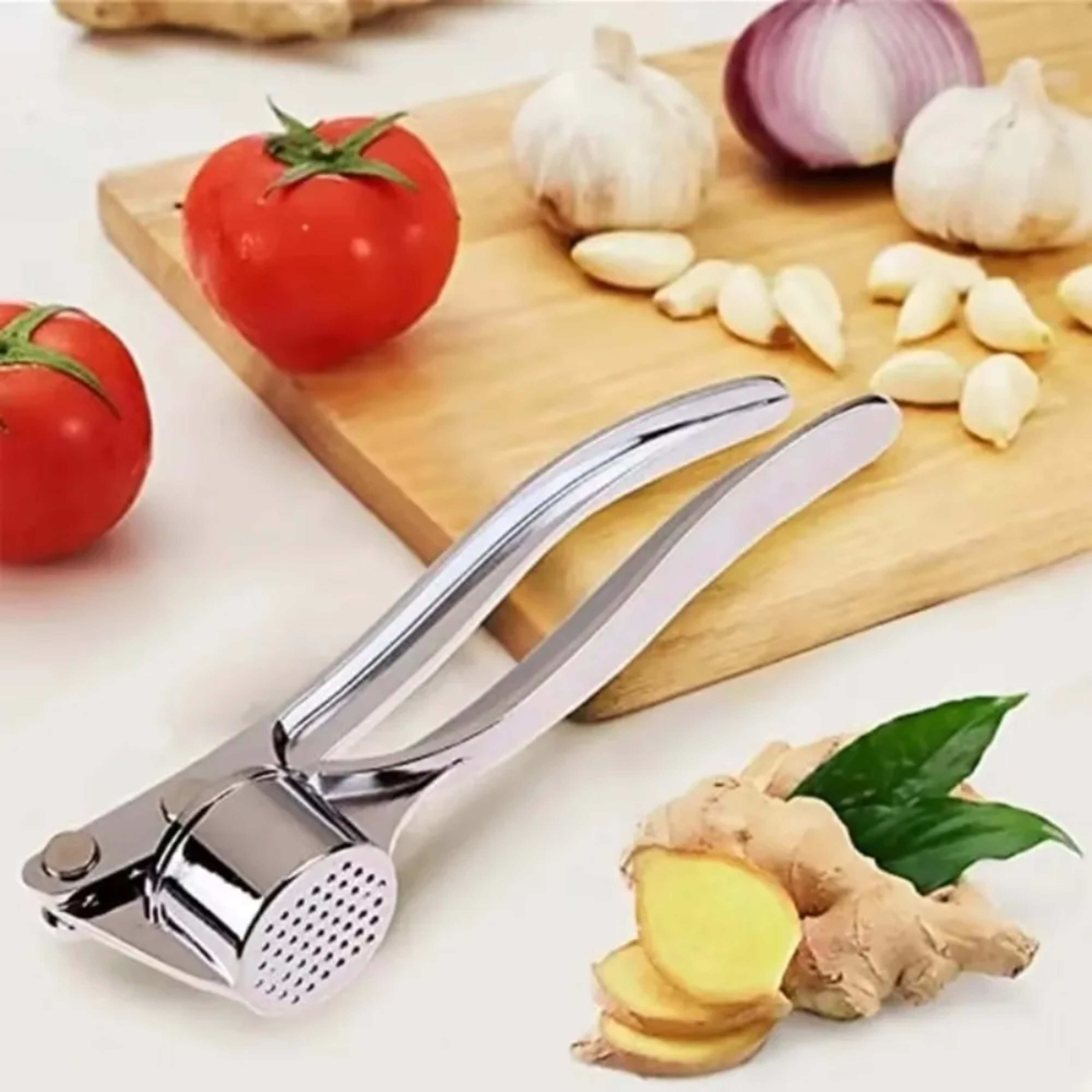 Kitchen Helper Gadgets Useful Professional Garlic Kosh High Quality Smooth Crushing Easy Clean Handle Vegetable Fruit Cr 1