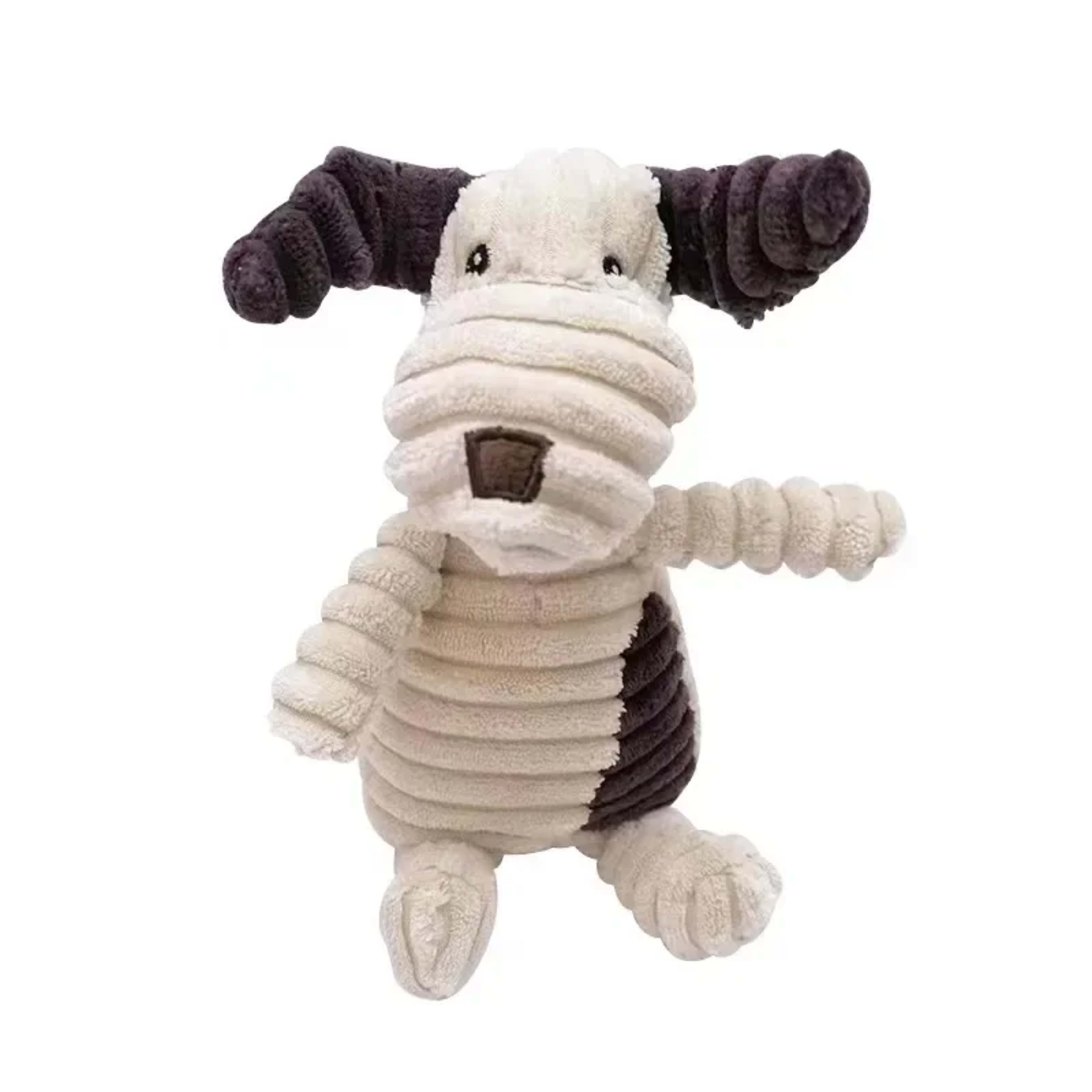Plush Dog Toy Animals Shape Bite Resistant Squeaky Toys Corduroy Dog Toys for Small Large Dogs Puppy Pets Training Acces 15