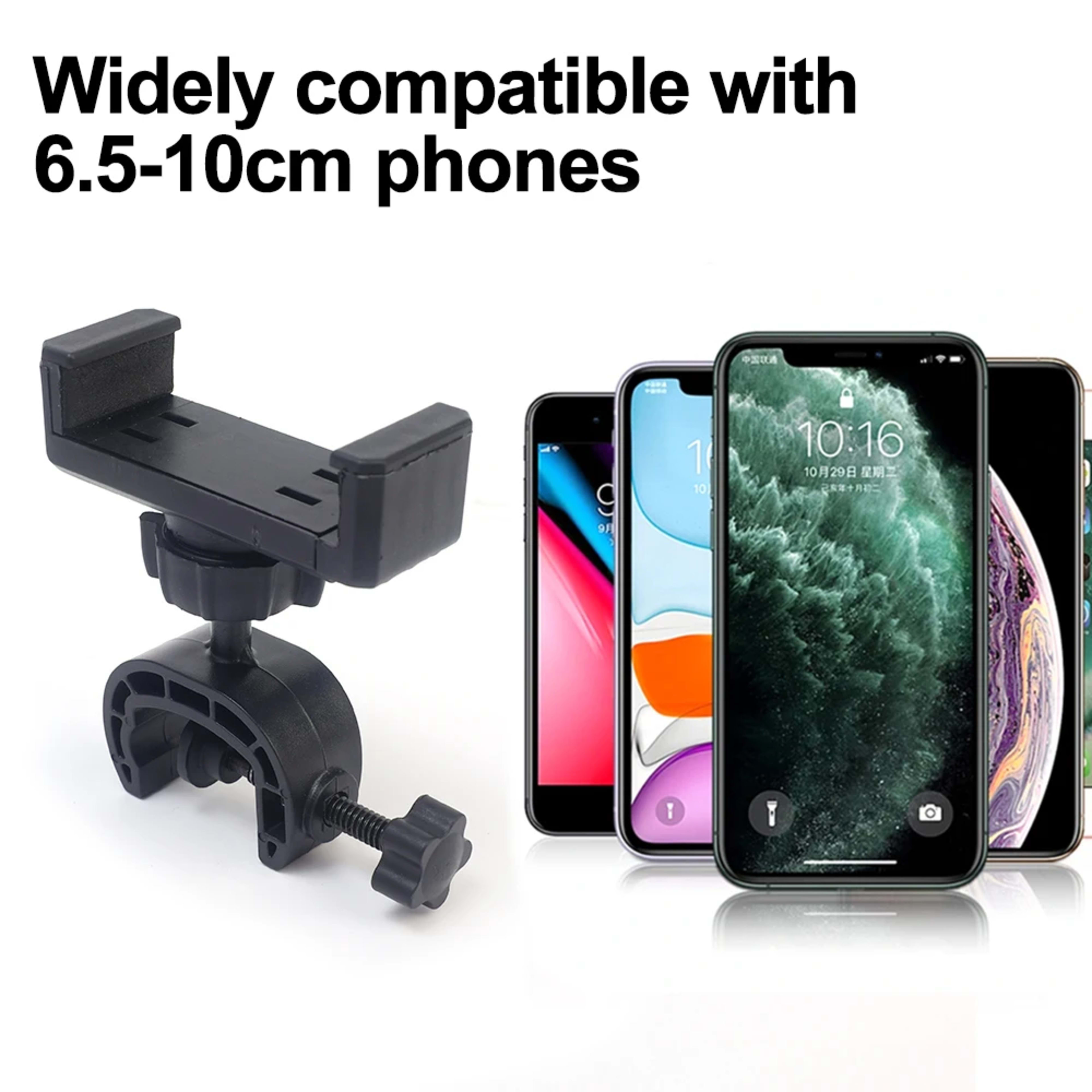 Live Multi-function Tripod Phone Bracket Universal Clip-on CellPhone Holder Webcast Fixed Clip Accessories for iPhone Sa 4