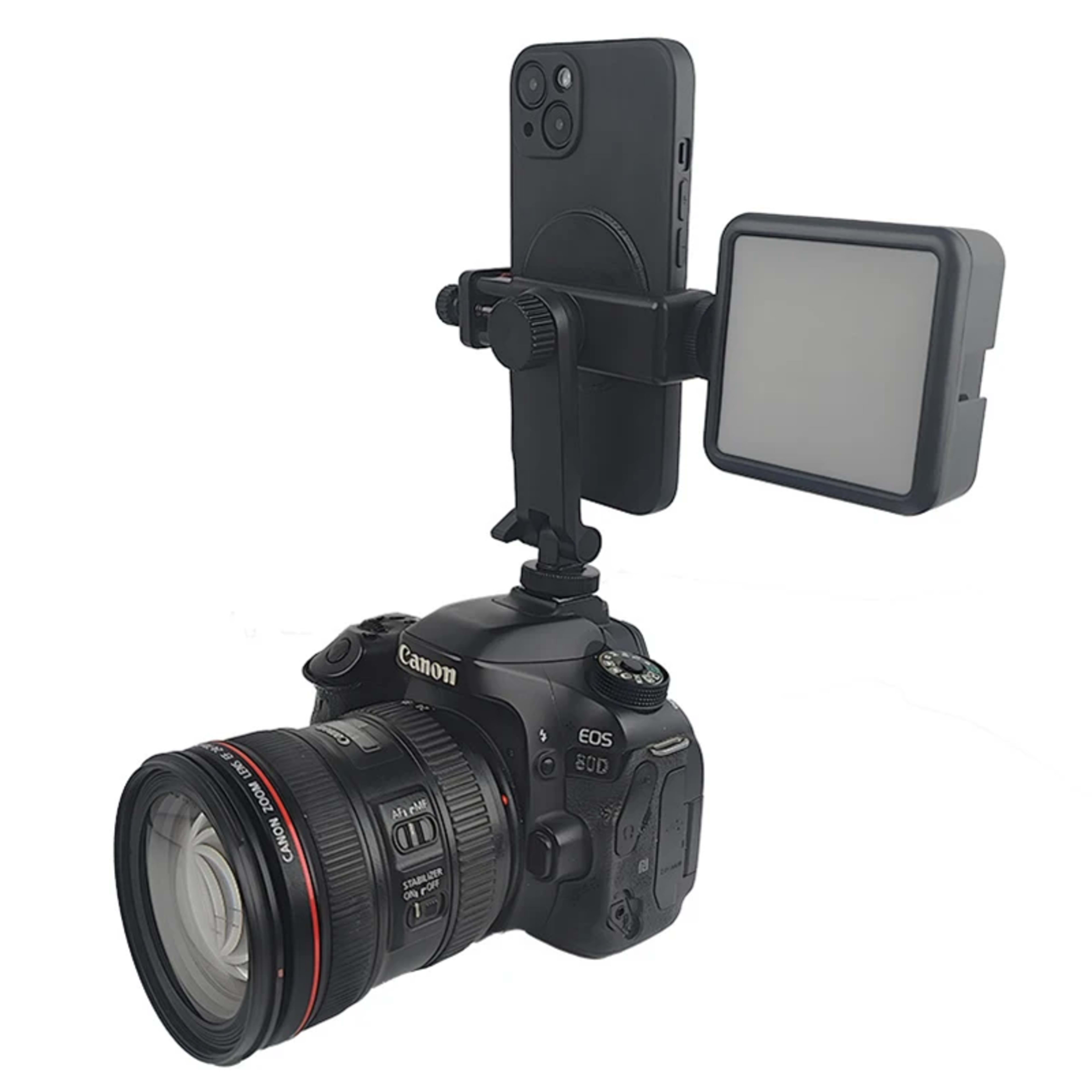 Camera Hot Shoe Phone Tripod Mount Holder Mobile Smartphone Support Cold Shoe Adapter for Iphone Samsung Photography Acc 4