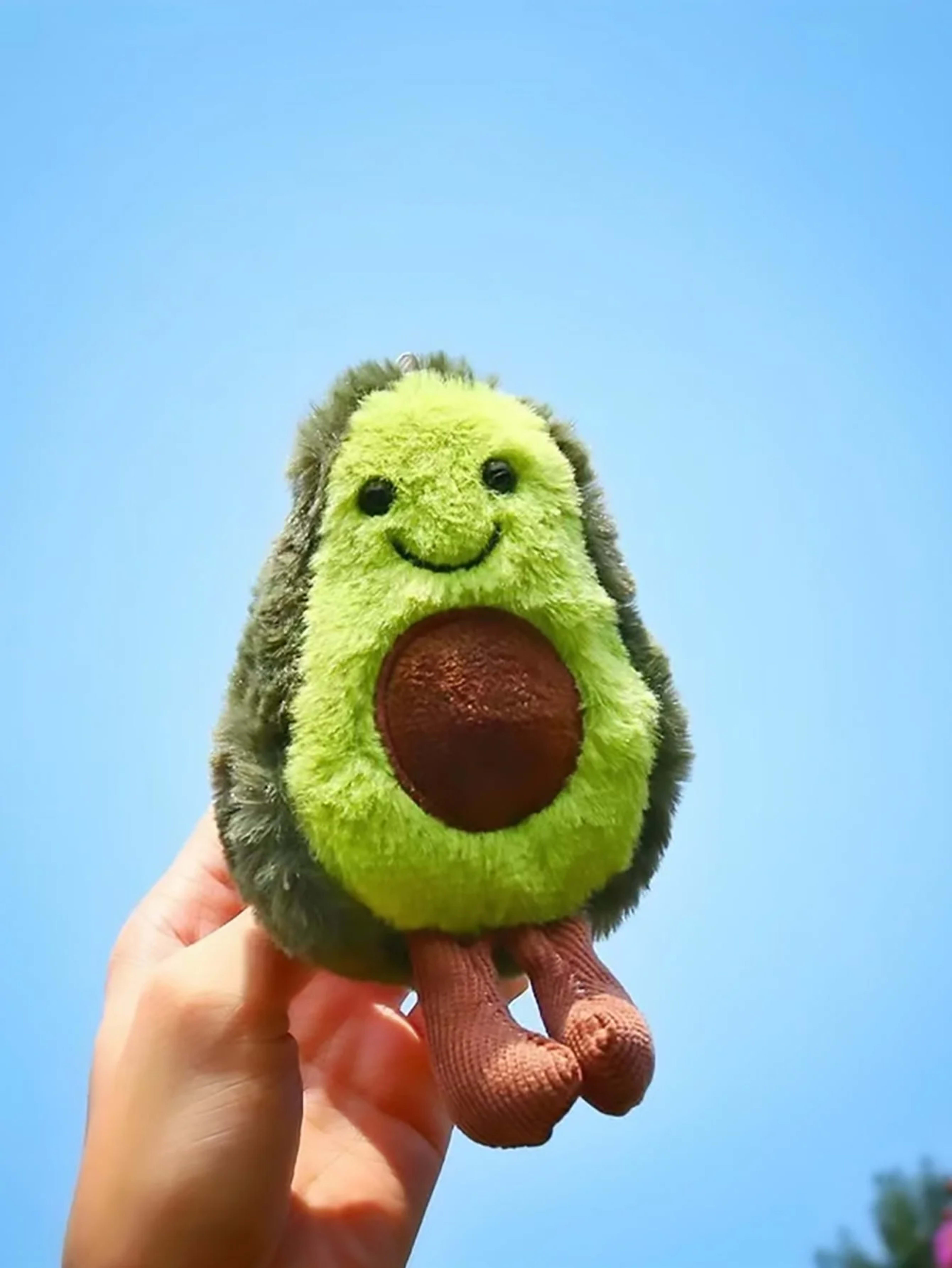 A cute avocado pet plush toy, suitable for daily companionship of small and medium-sized dogs 4