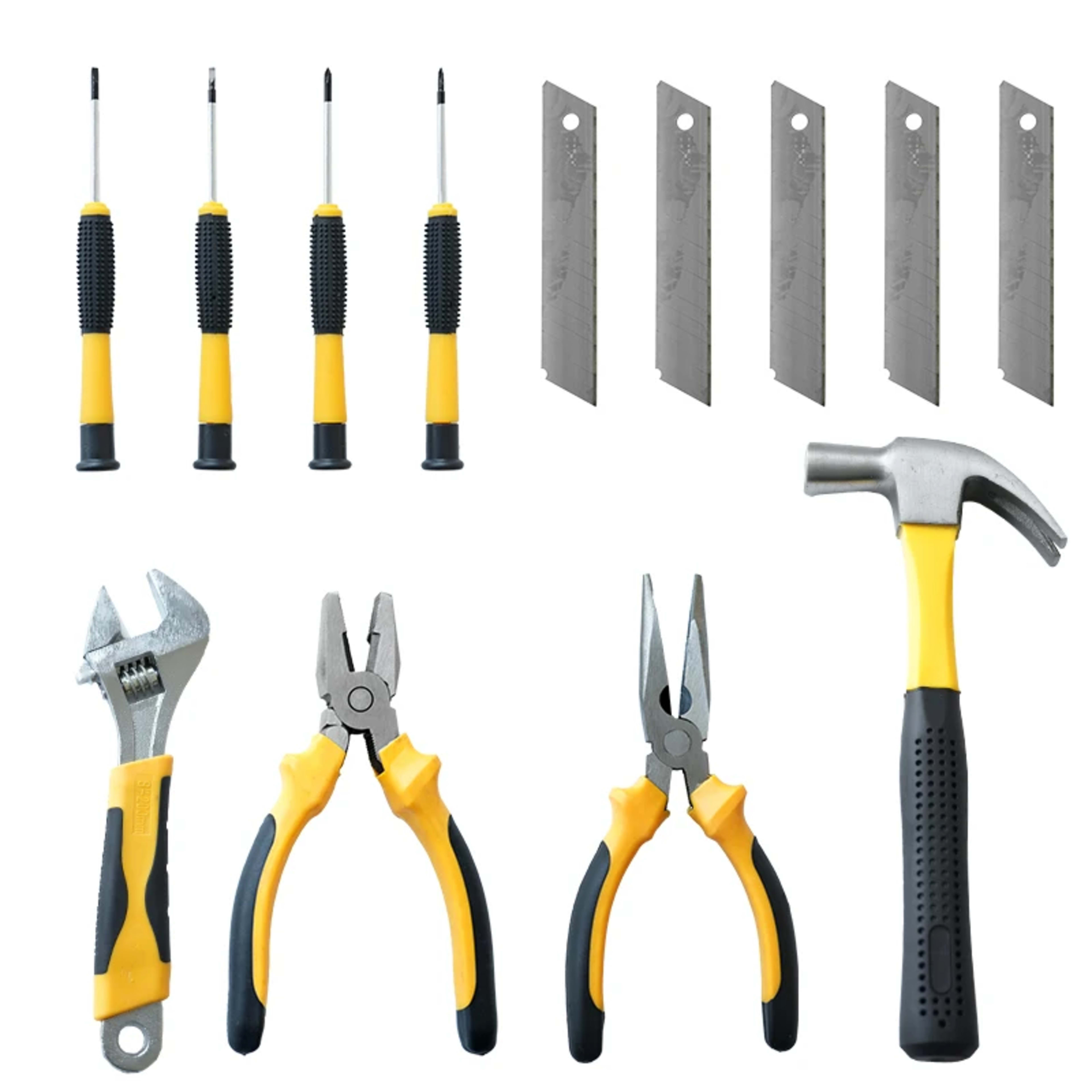 Home Improvement DIY Multi-functional Portable Multi-tool Drill Machine Set Hand Tools Box Set 4